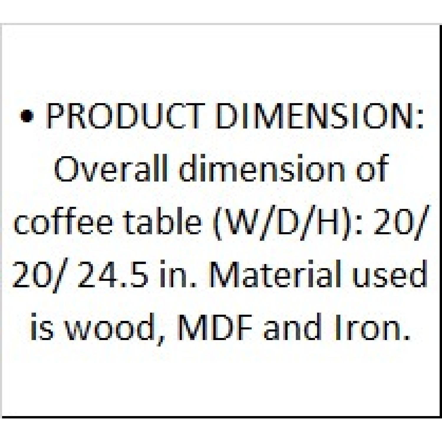 Designe Gallerie Wooden Round Accent Table - image-5