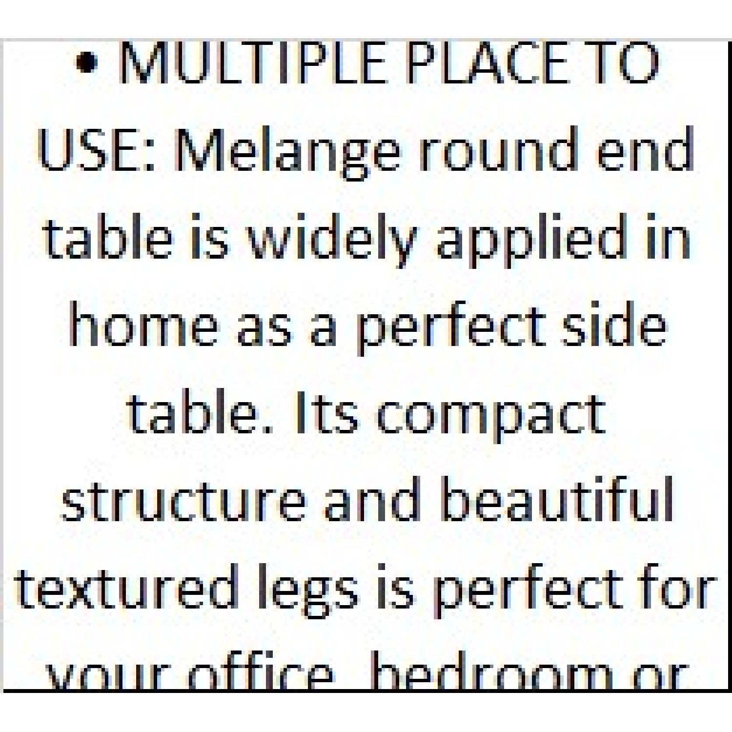 Designe Gallerie Wooden Round Accent Table - image-7