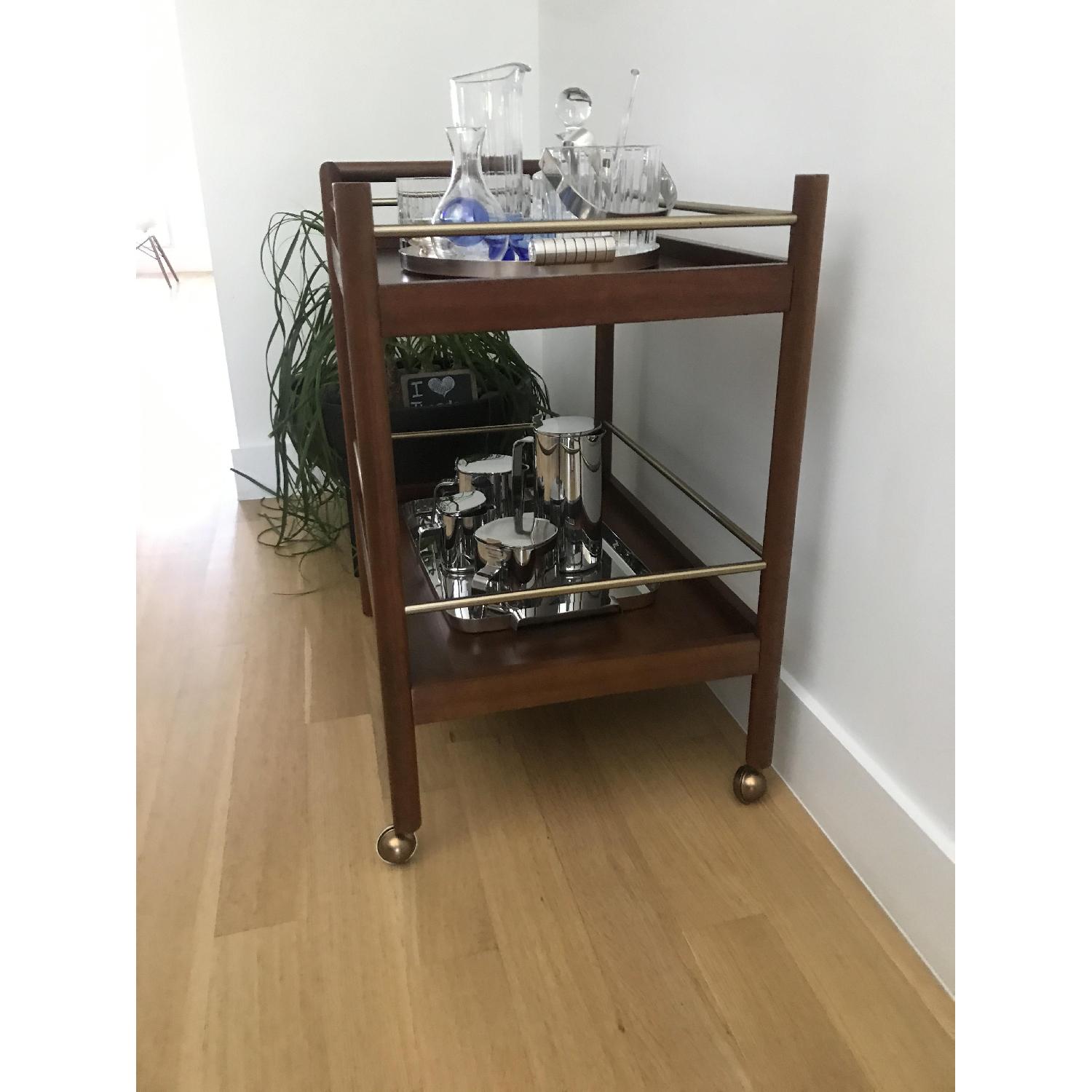 West Elm Parker Mid-Century Bar Cart - image-5