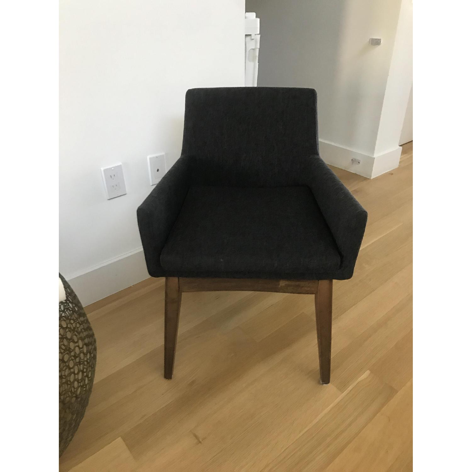 Bryght Chanel Liquorice Cocoa Dining Armchair - image-1