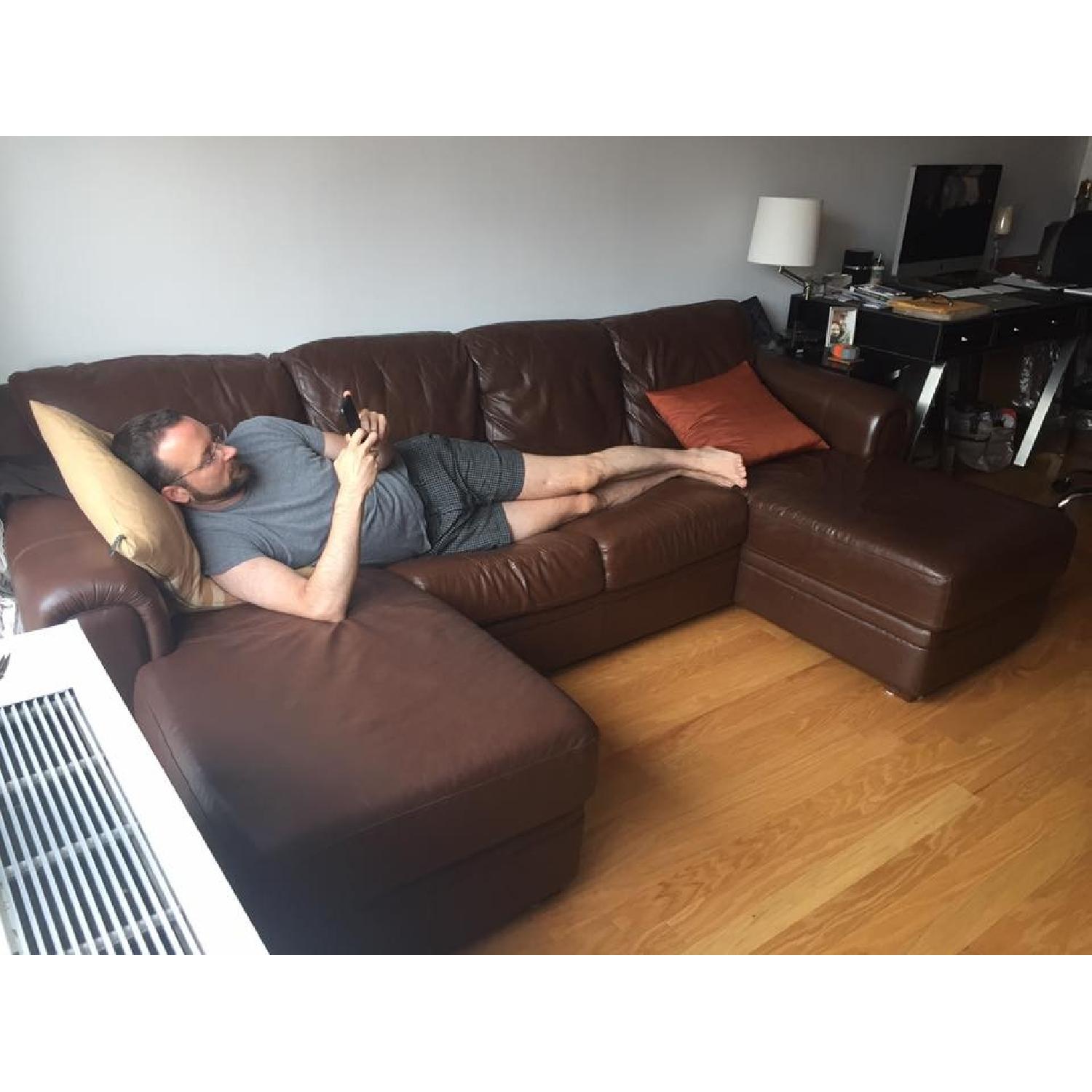 Palliser U Shape Sectional Sofa - image-1