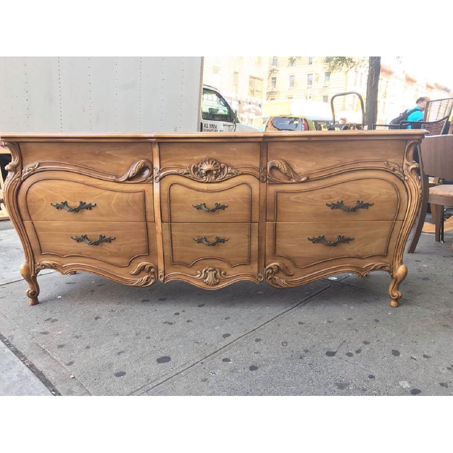 Vintage 1970s French Bombe Dresser - Thumbnail 3