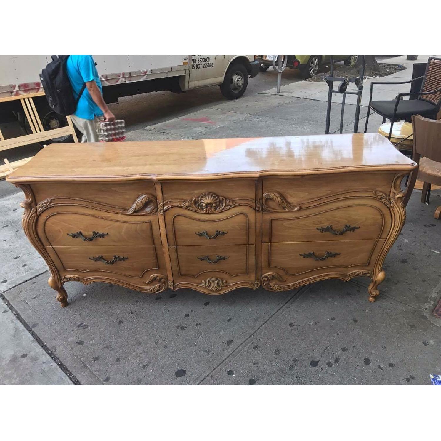 Vintage 1970s French Bombe Dresser - Thumbnail 2