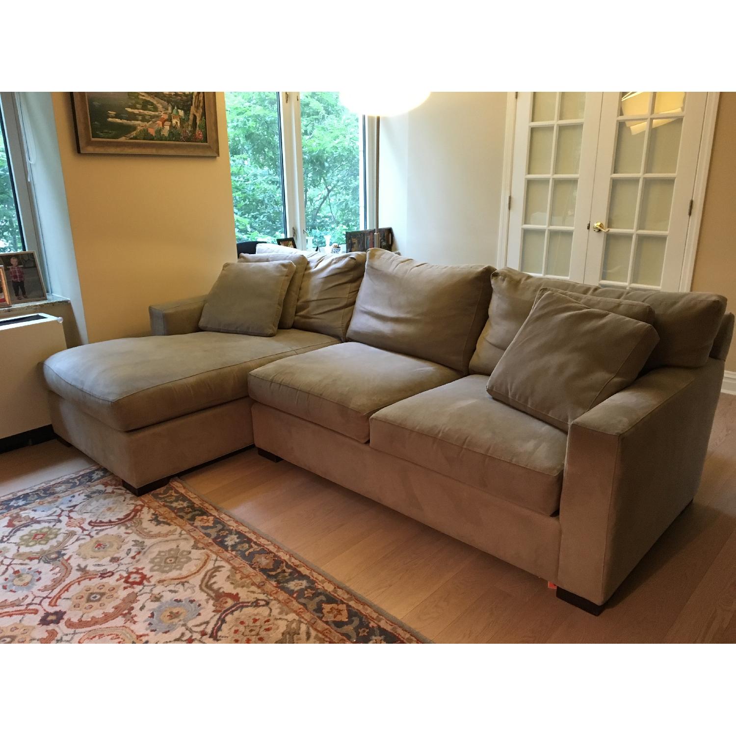 Crate & Barrel Sectional Couch - image-5