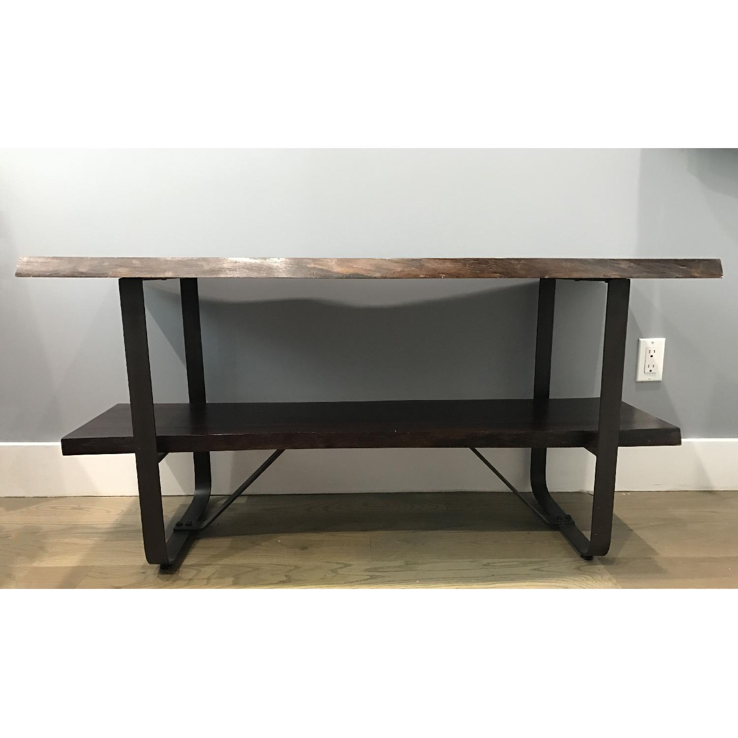 West Elm Rustic Wood Credenza - image-3