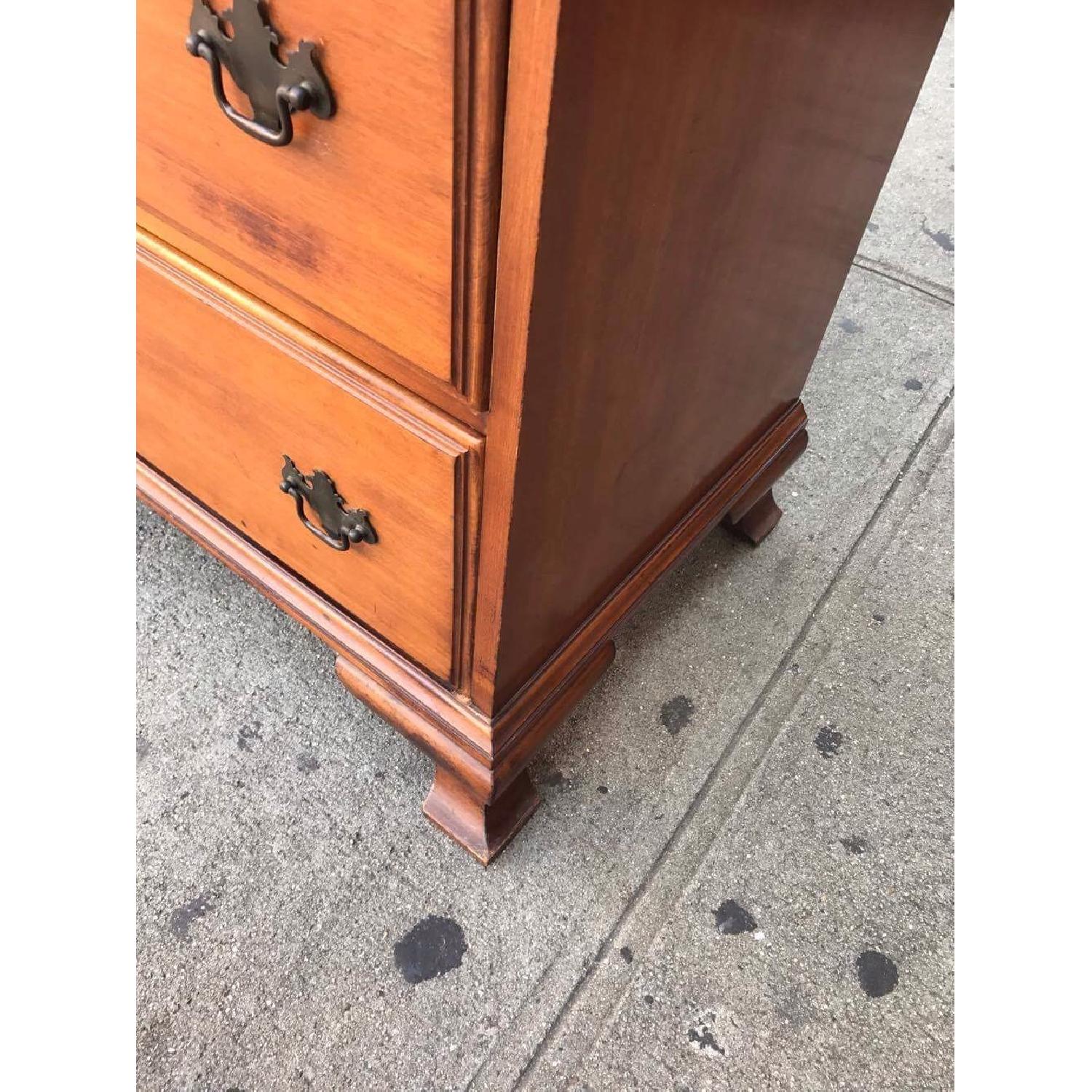 Antique 1940s Nantucket Post Maple Dresser - image-6