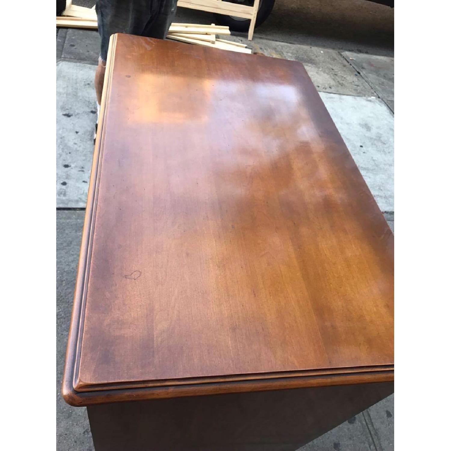 Antique 1940s Nantucket Post Maple Dresser - image-7