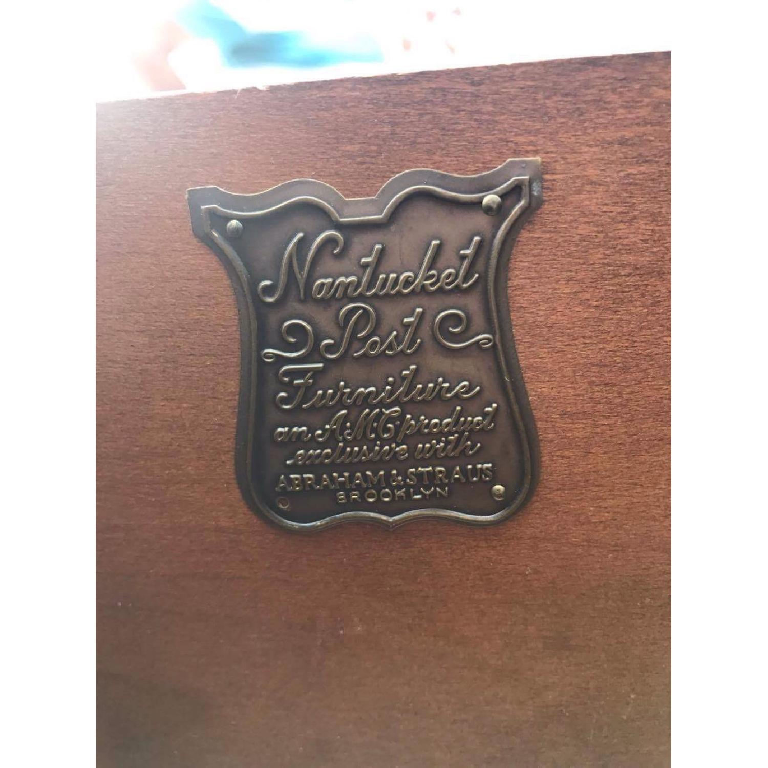 Antique 1940s Nantucket Post Maple Dresser - image-12