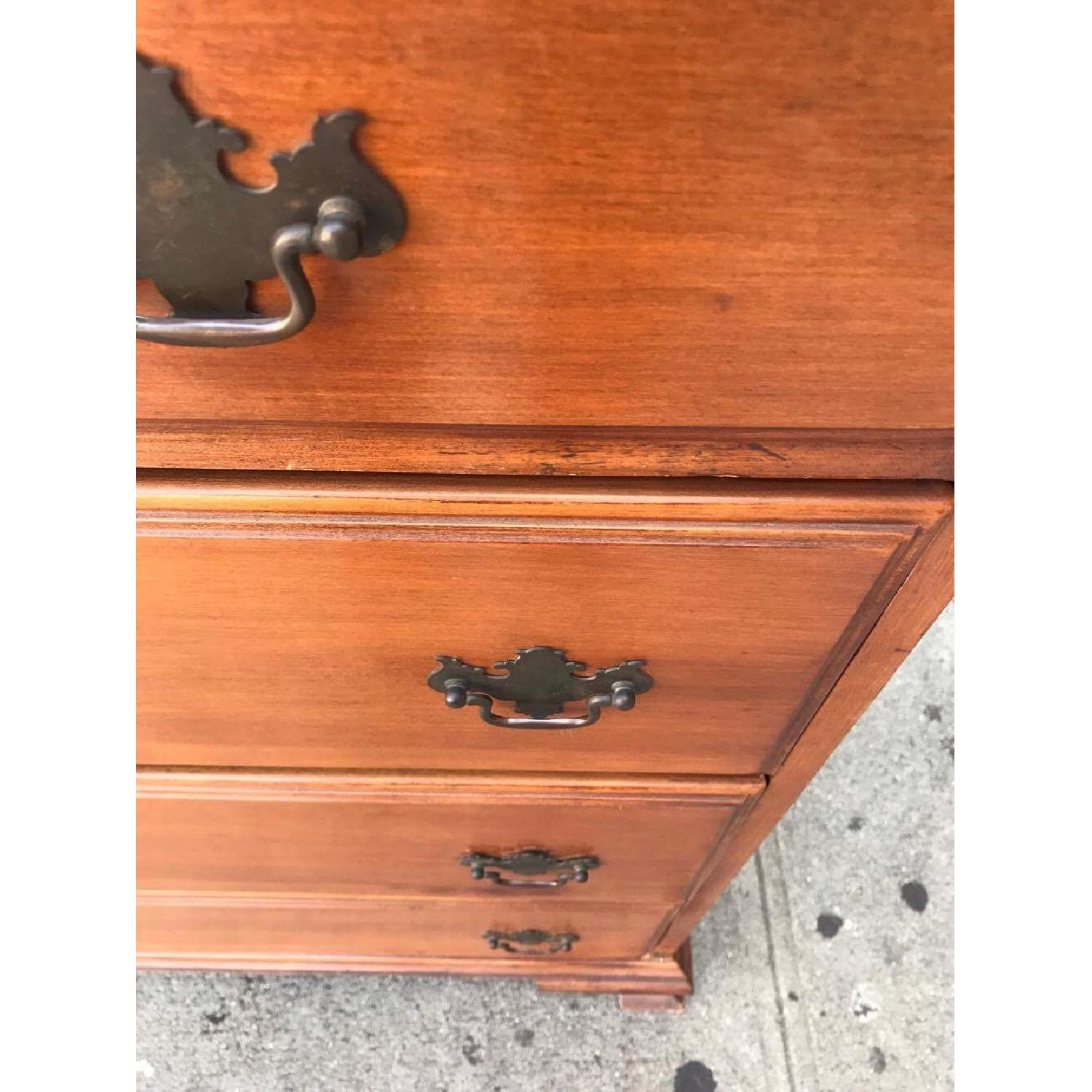 Antique 1940s Nantucket Post Maple Dresser - image-13