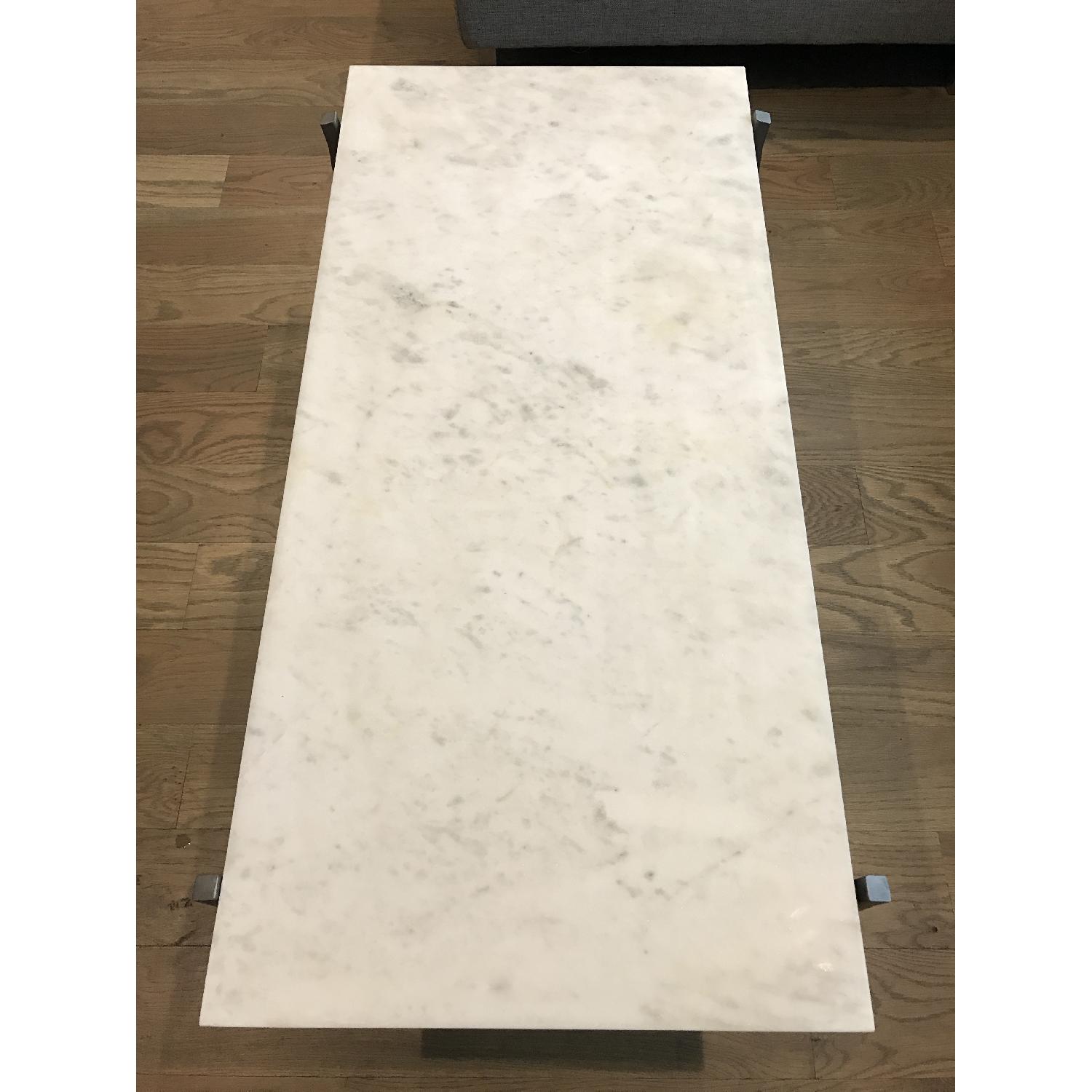 CB2 Marble Coffee Table - image-2
