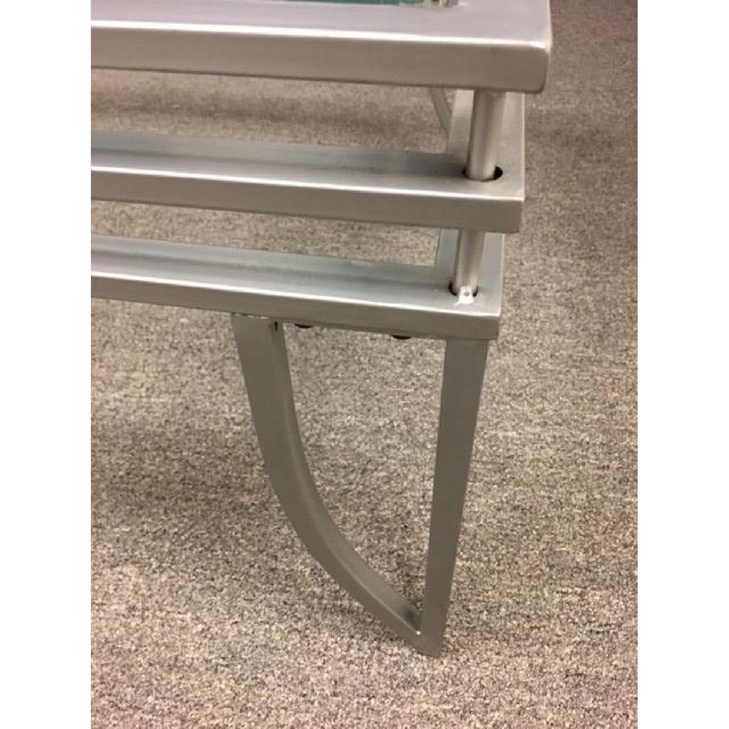 Glass Coffee Table + 2 Matching Side Tables - image-4