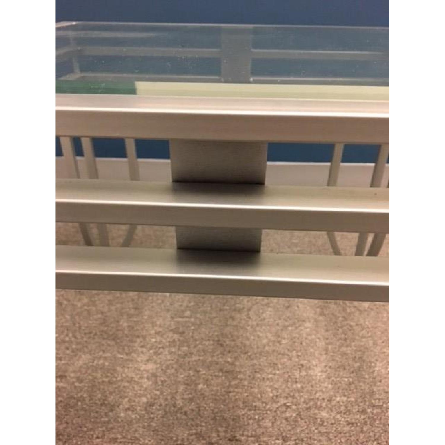 Glass Coffee Table + 2 Matching Side Tables - image-6