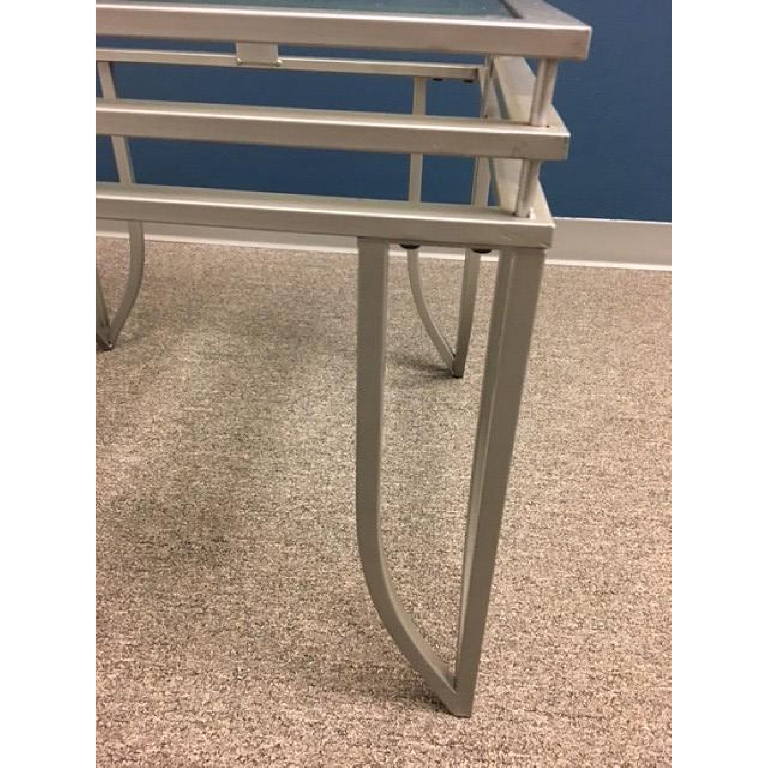 Glass Coffee Table + 2 Matching Side Tables - image-8