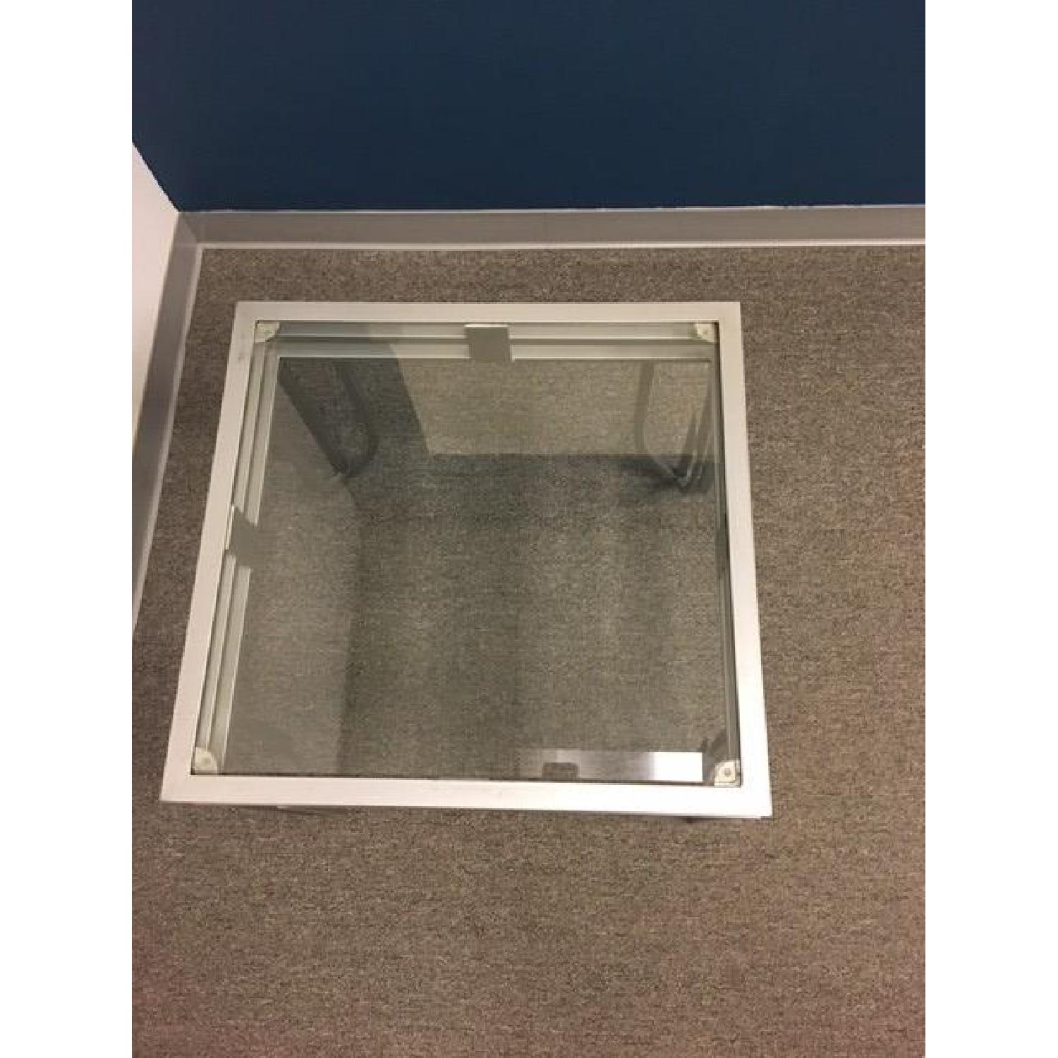 Glass Coffee Table + 2 Matching Side Tables - image-9