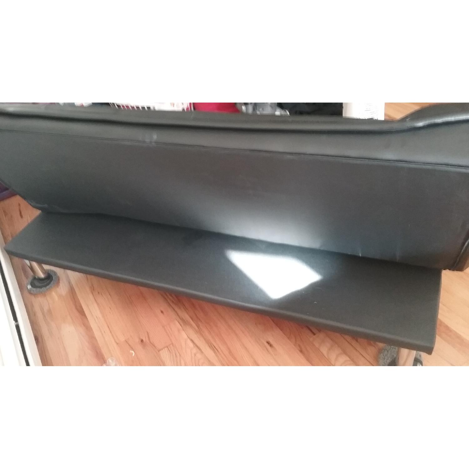 Black Convertible Sleeper Sofa - image-2