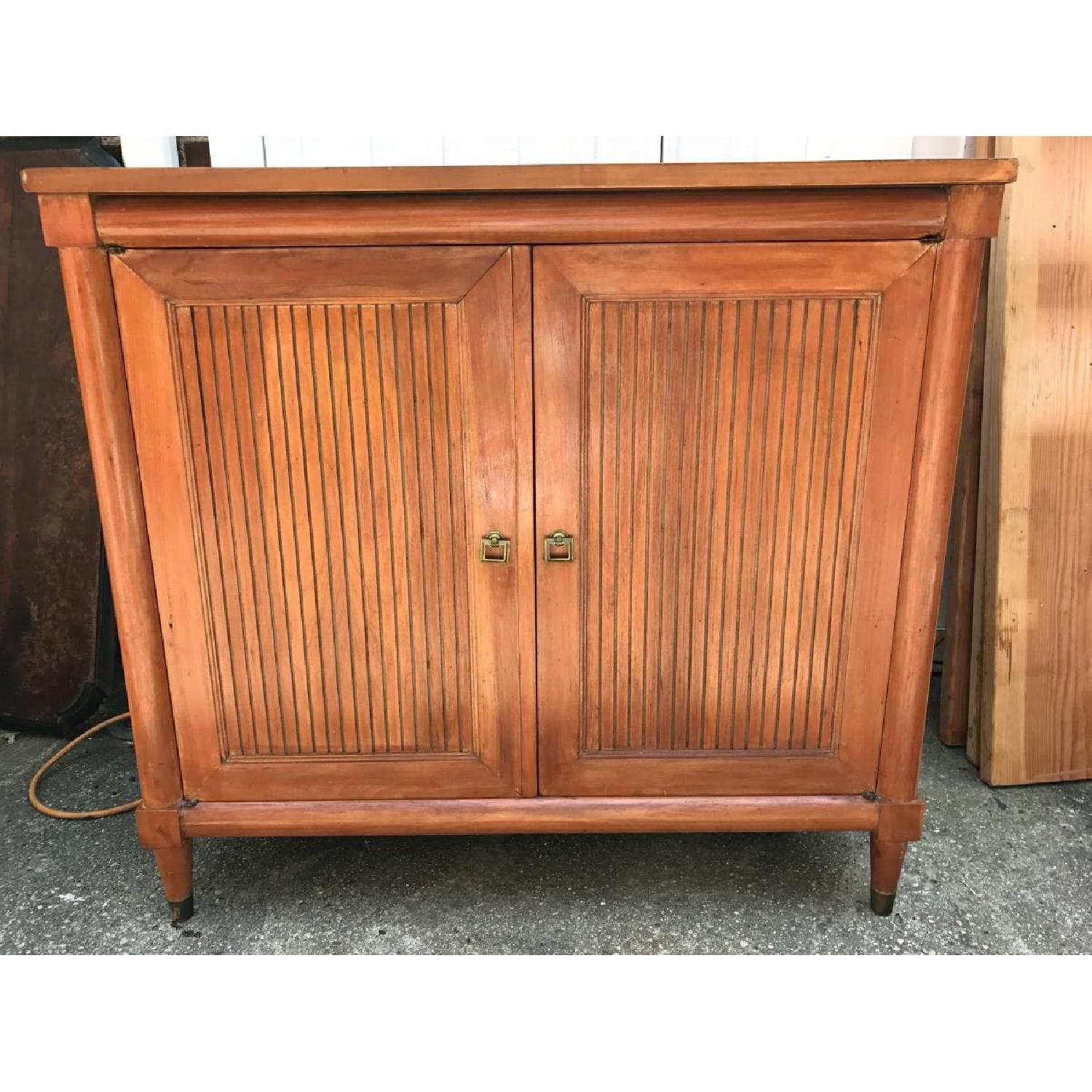 Mid Century Modern Shutter Door Cabinet - image-2