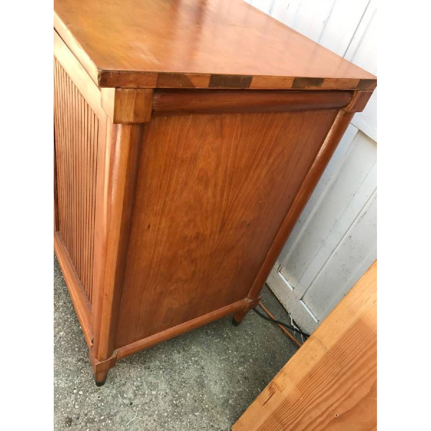 Mid Century Modern Shutter Door Cabinet - image-3