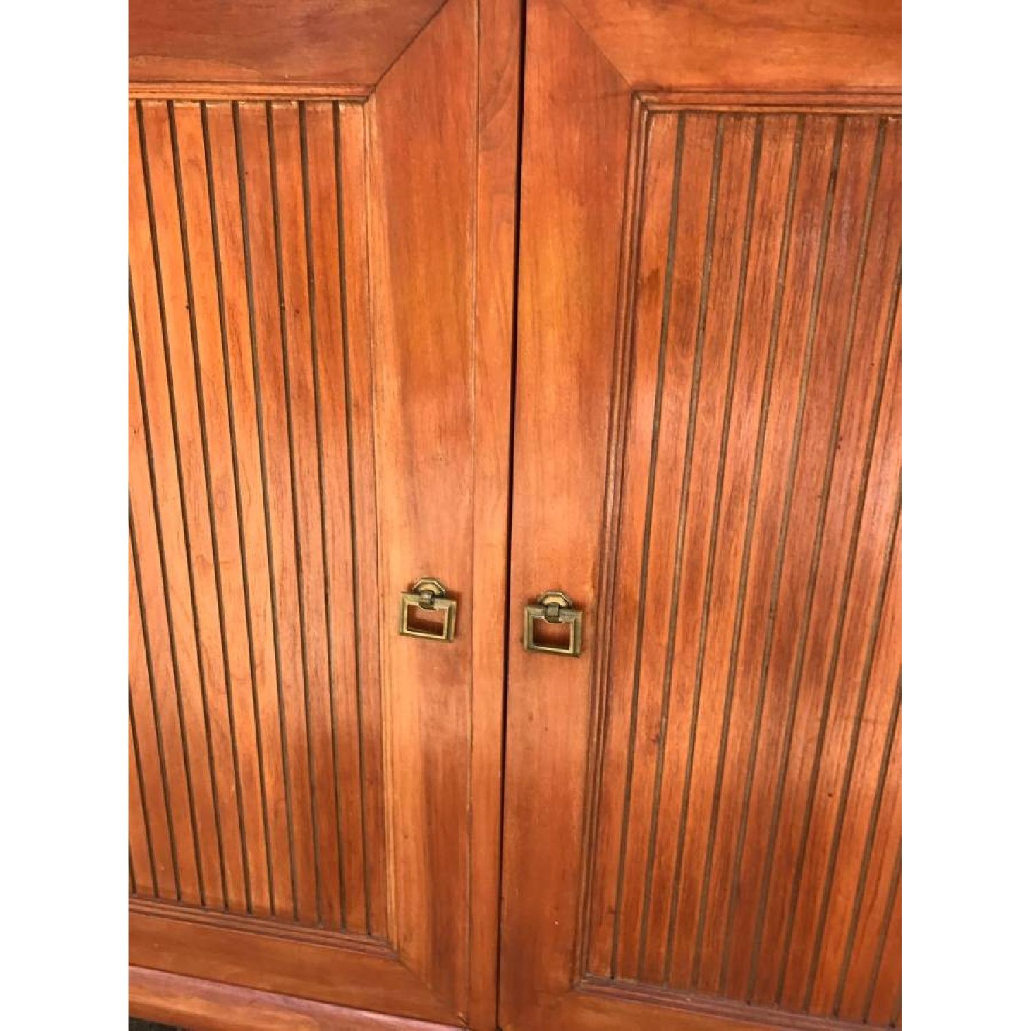 Mid Century Modern Shutter Door Cabinet - image-6