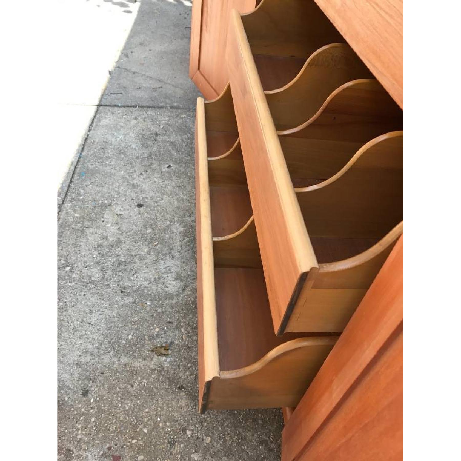 Mid Century Modern Shutter Door Cabinet - image-9
