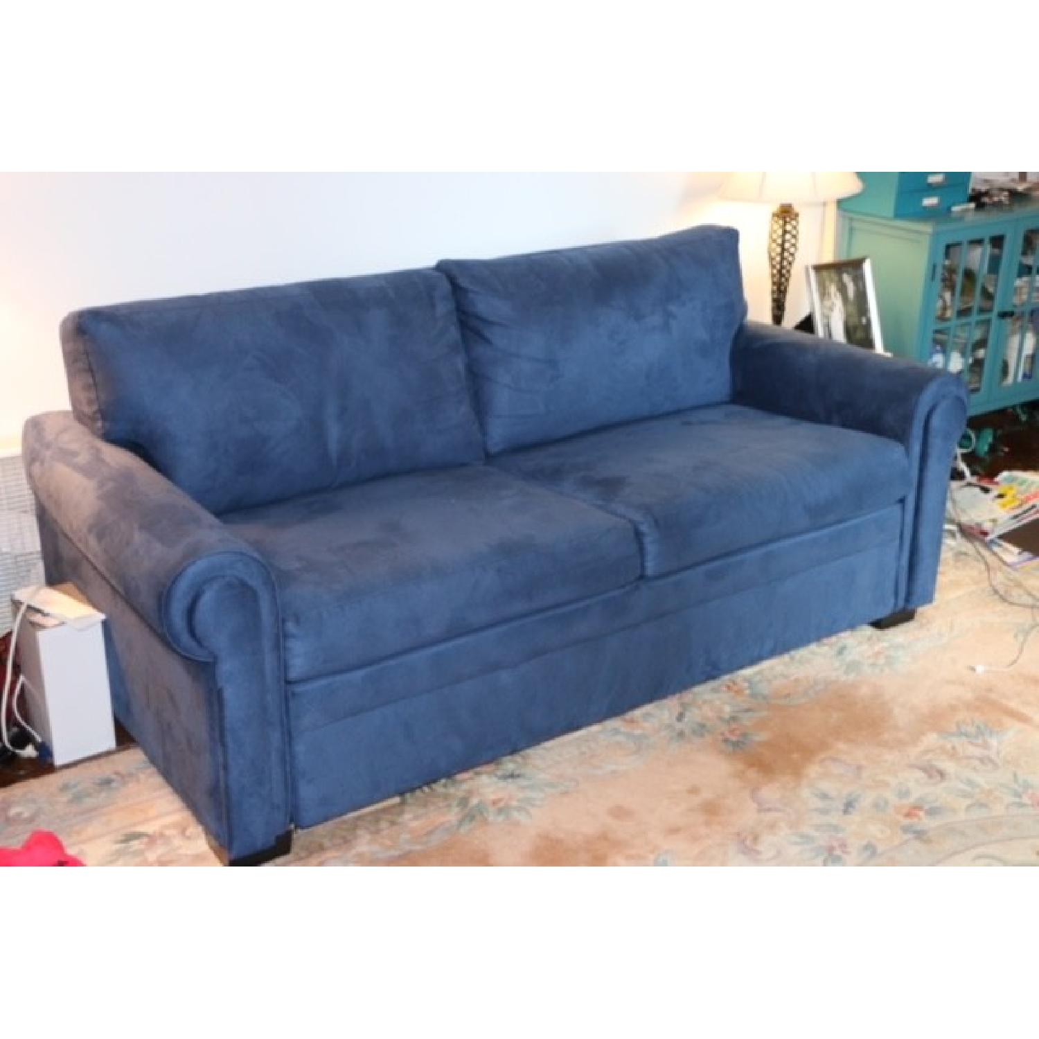 Macy's American Leather Queen Size Sleeper Sofa - image-3