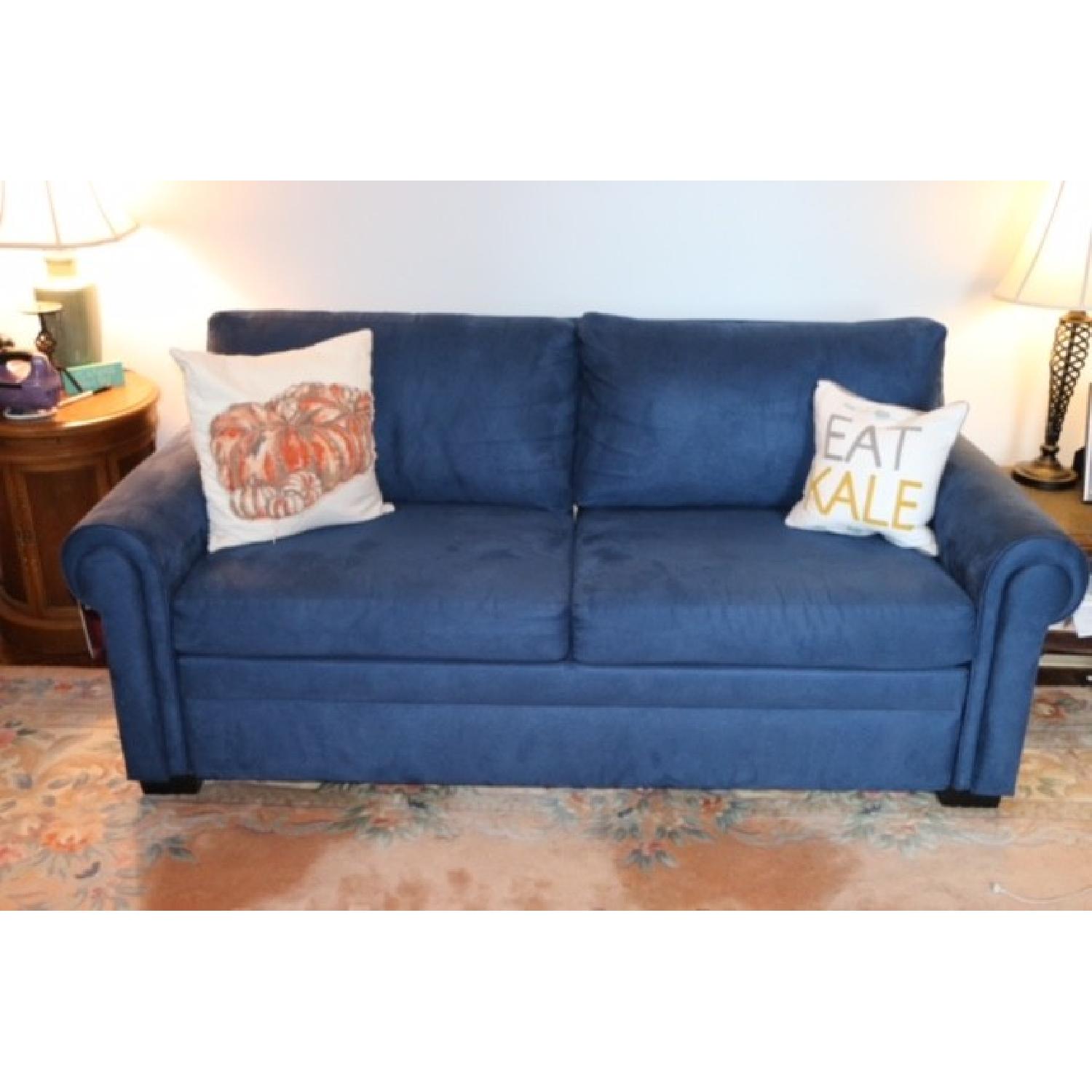Macy's American Leather Queen Size Sleeper Sofa - image-5