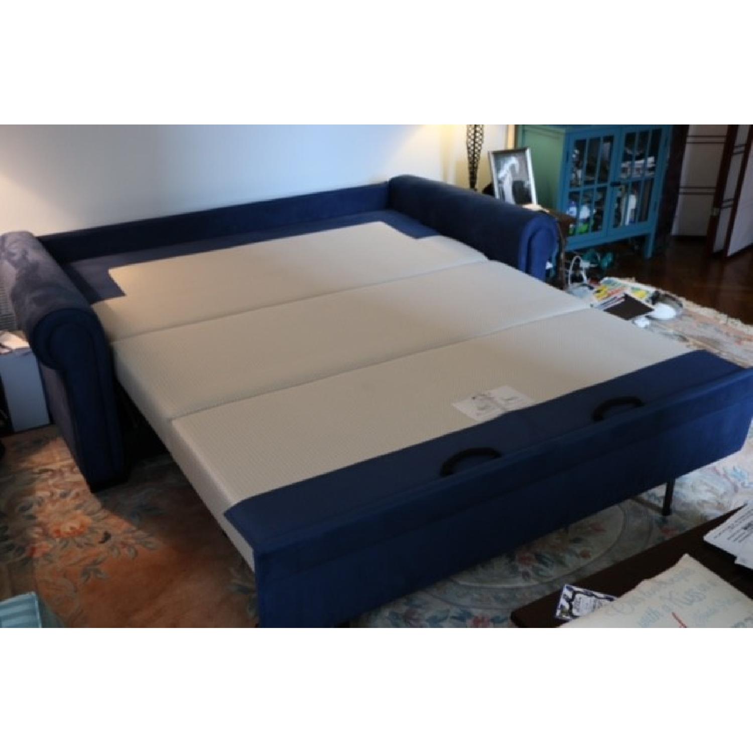 Macy's American Leather Queen Size Sleeper Sofa - image-6