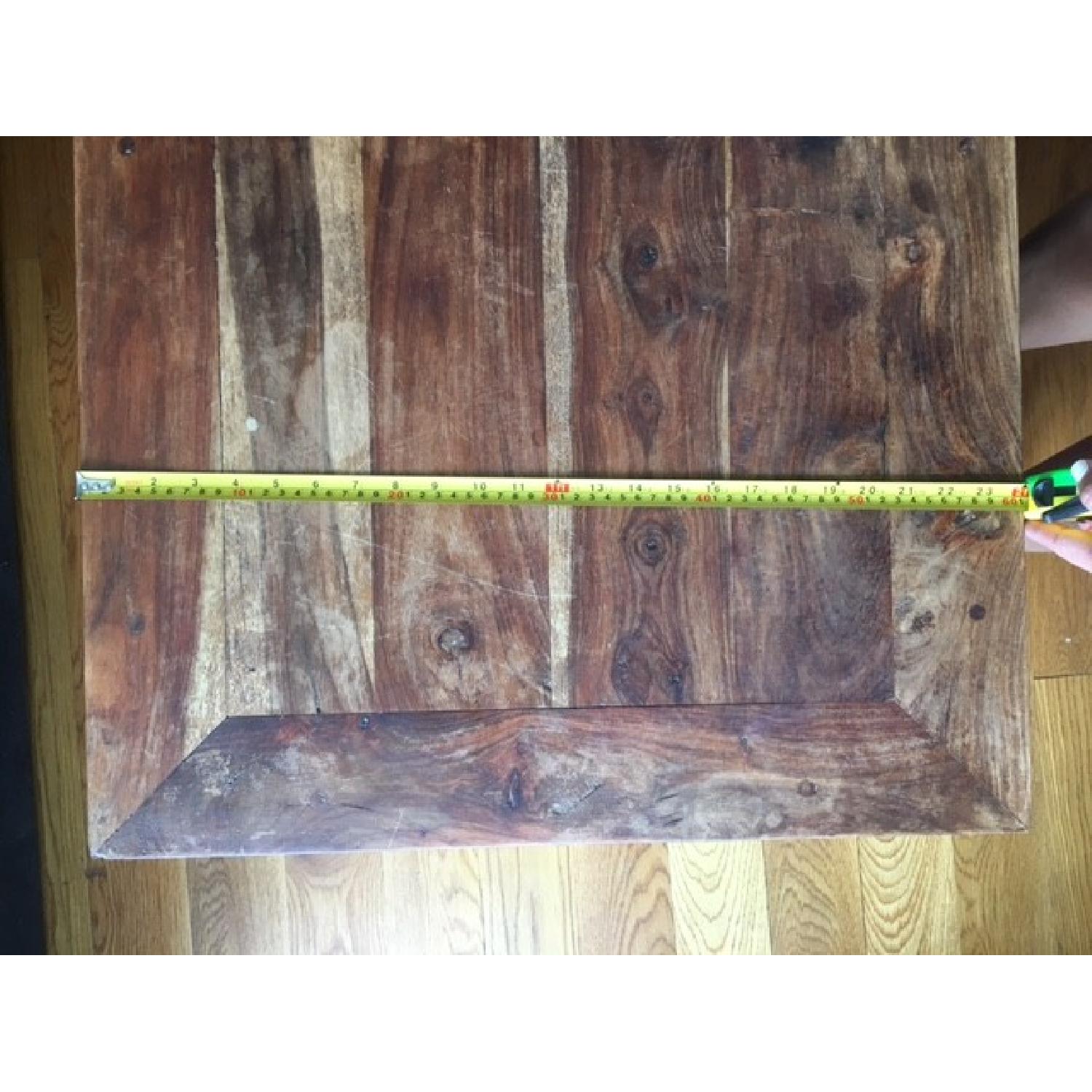 Antique Wood Coffee Table - image-1