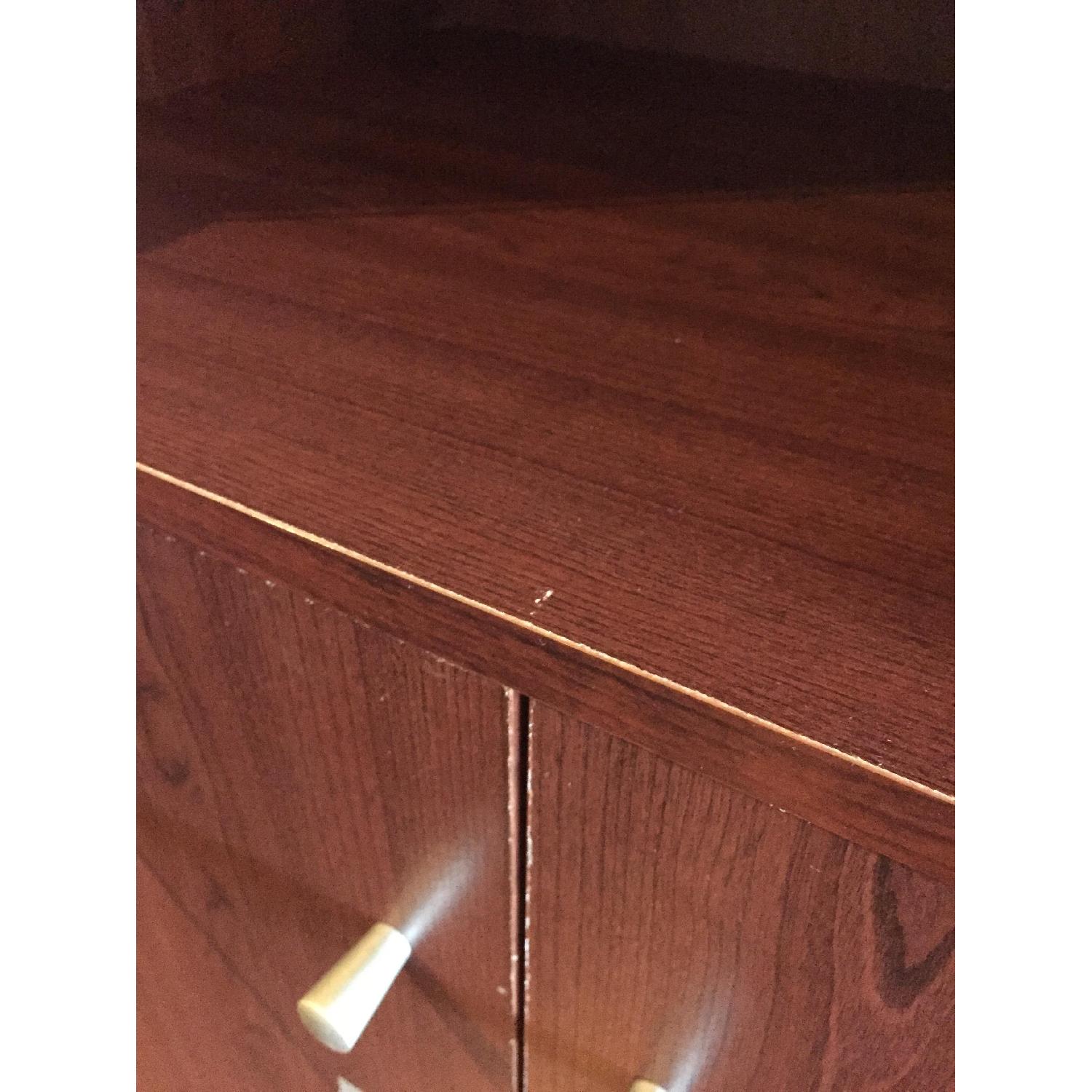 Wood Bookshelf w/ Drawers - image-6