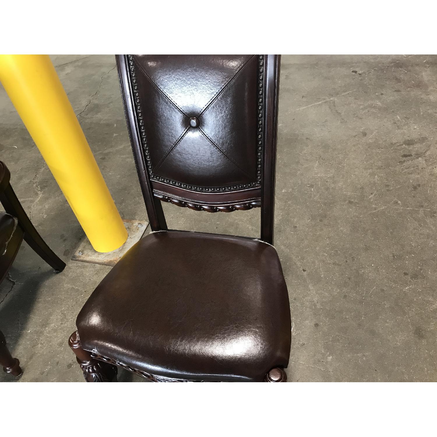 Ashley's Leather 7 Piece Dining Set - image-5