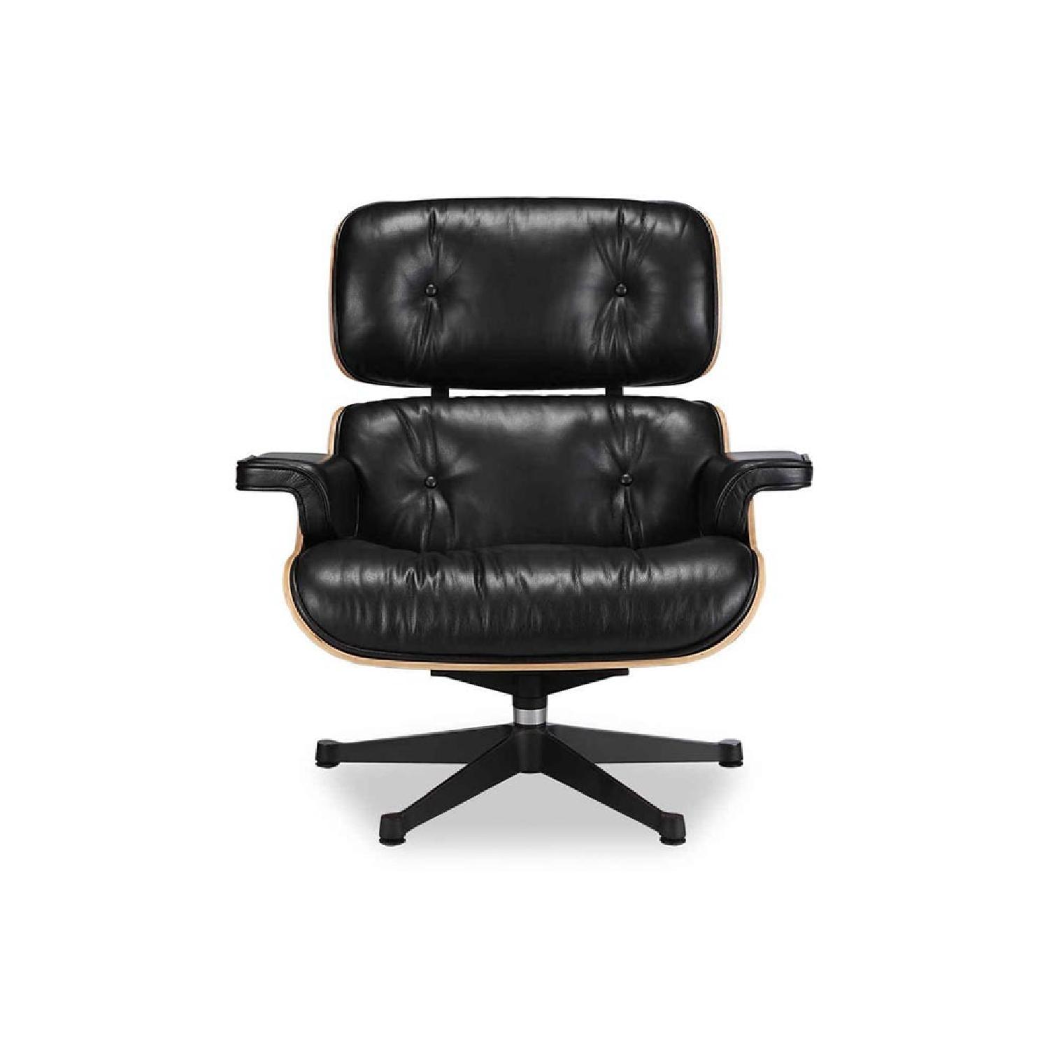 Eames Lounge Chair & Ottoman Replica - image-1