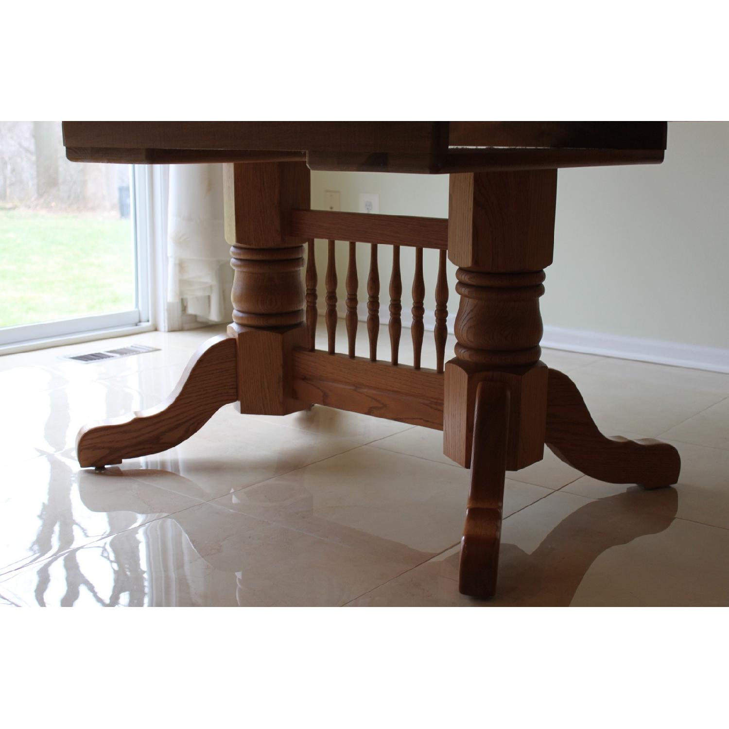 Edrich Mills Wood Shop Dining Table w/ 6 Chairs - image-12