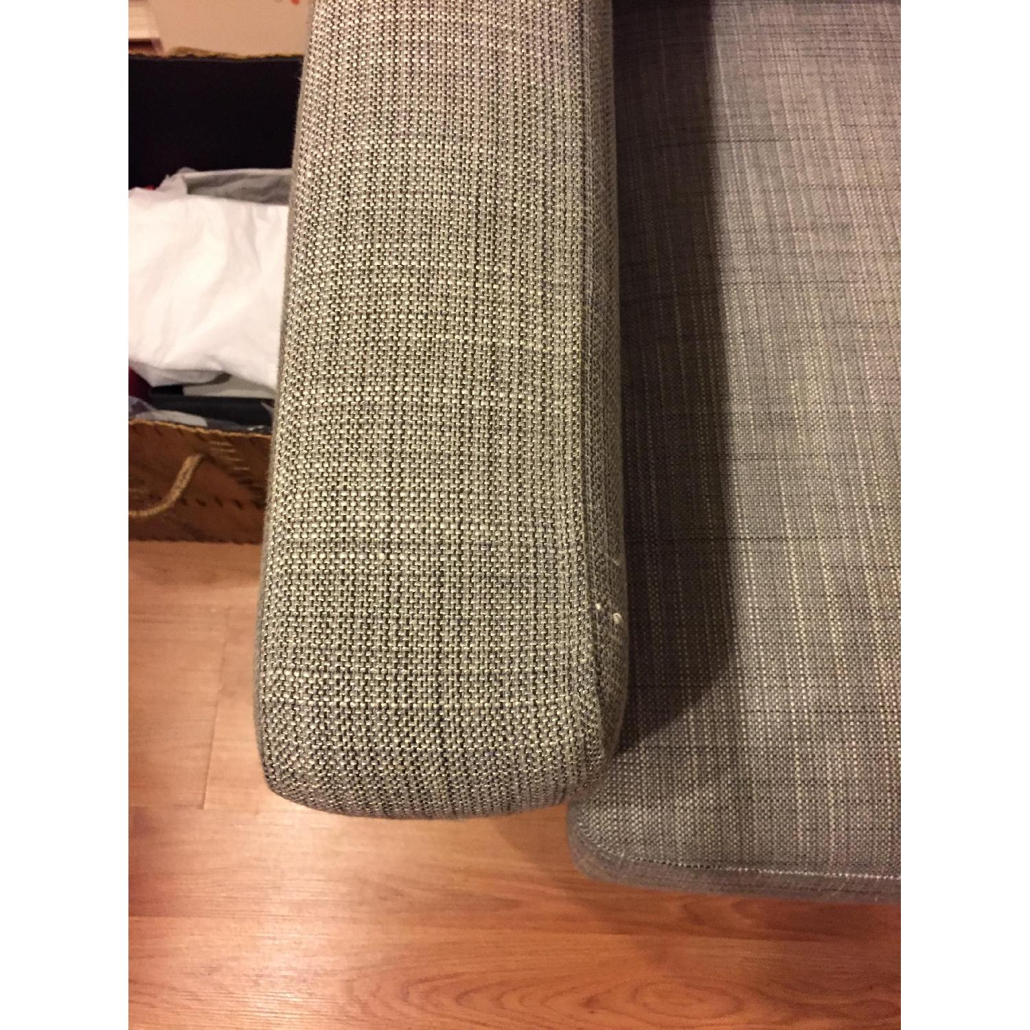 Ikea Karlstad Sofa in Isunda Grey - AptDeco