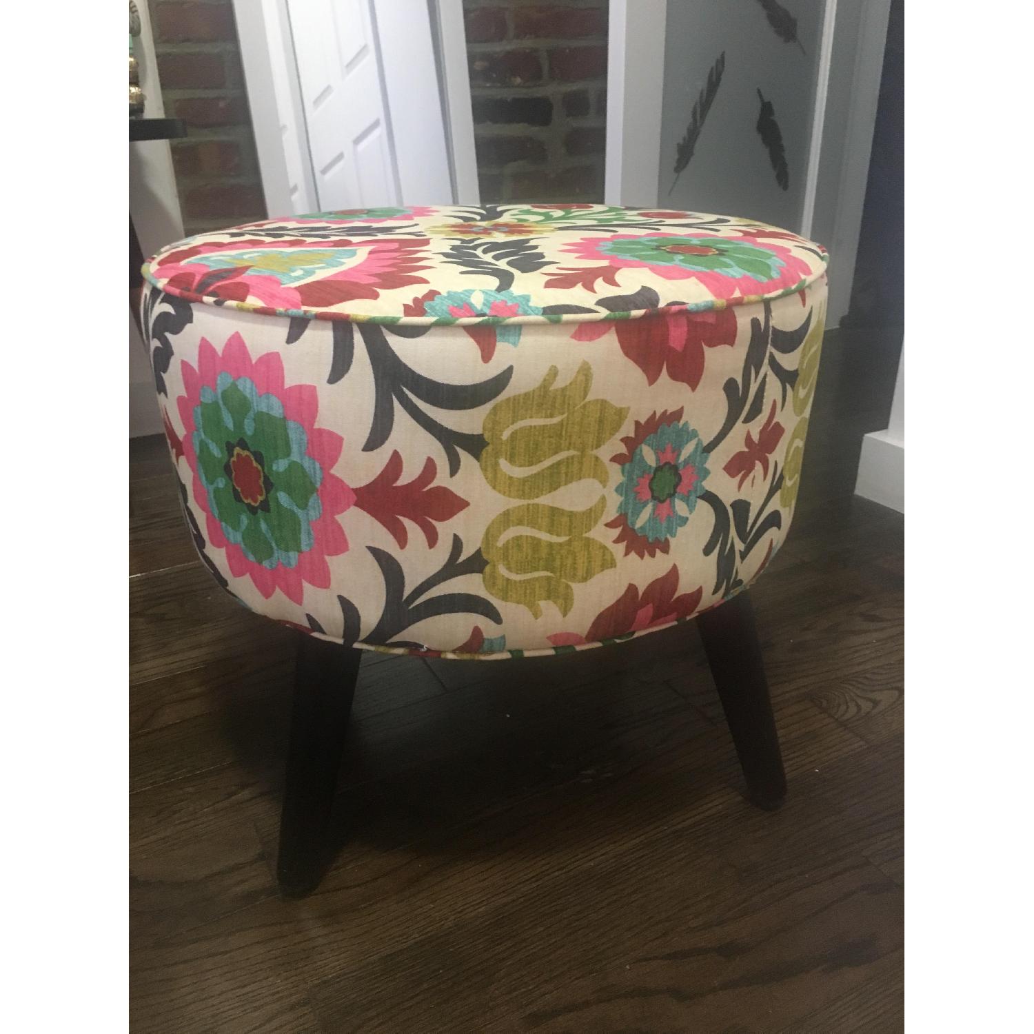Target Patterned Ottoman - image-3