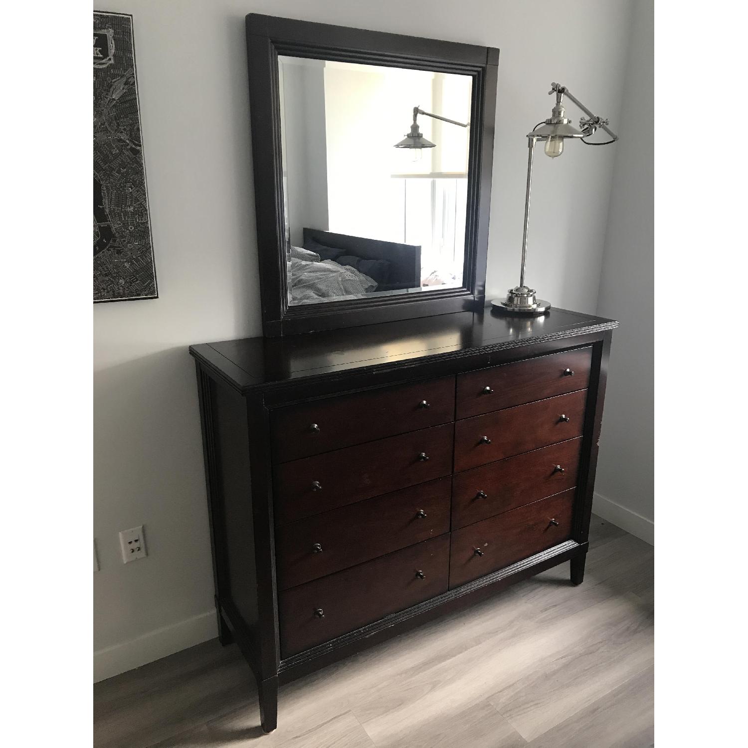 American Signature Urban Living Dresser w/ Mirror - image-1