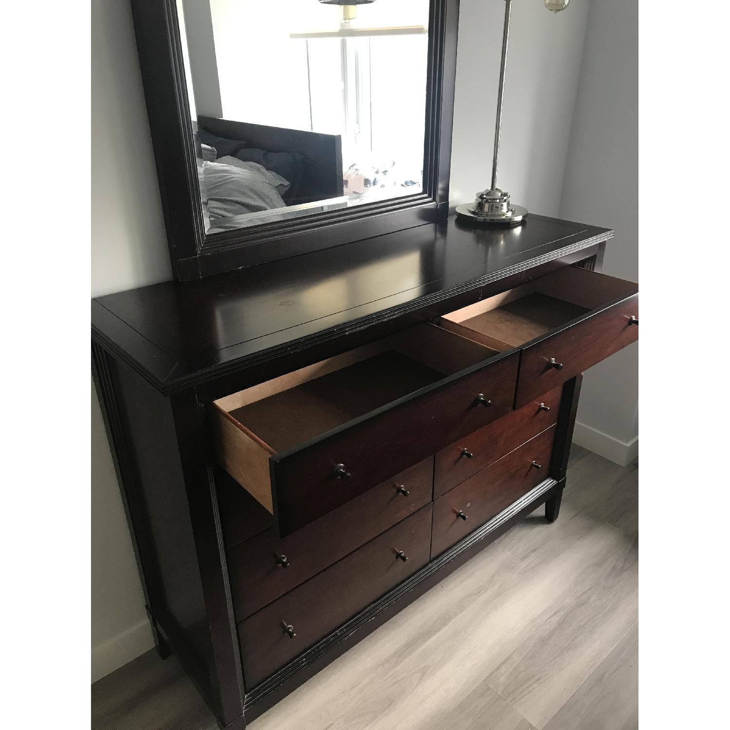 American Signature Urban Living Dresser w/ Mirror - image-5