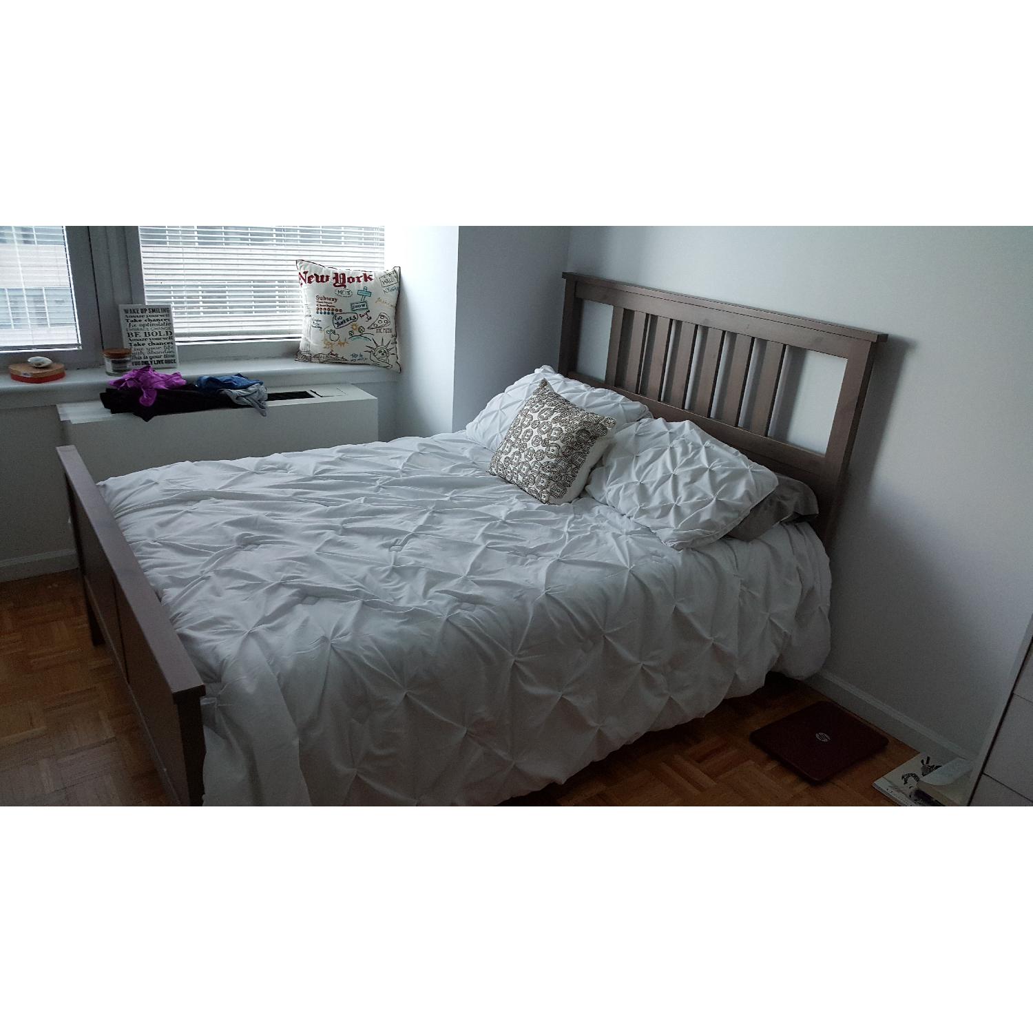 Ikea Full Size Bed Frame w/ Headboard - image-3
