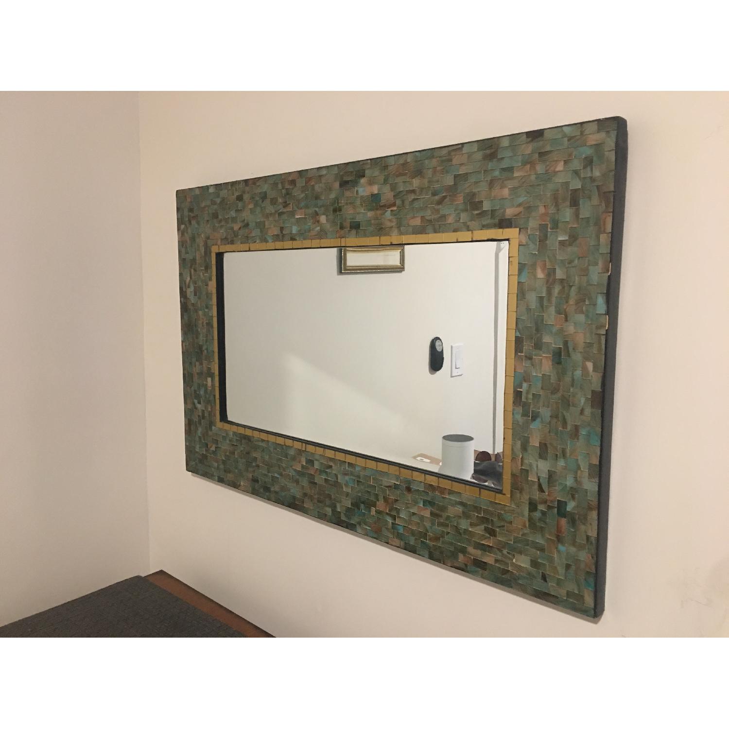 Pier 1 Green Mosaic Mirror, image size:1500x1500