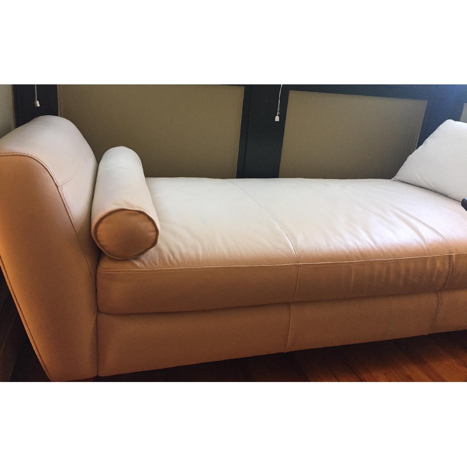 Natuzzi Italian Leather Sassi II Daybed AptDeco