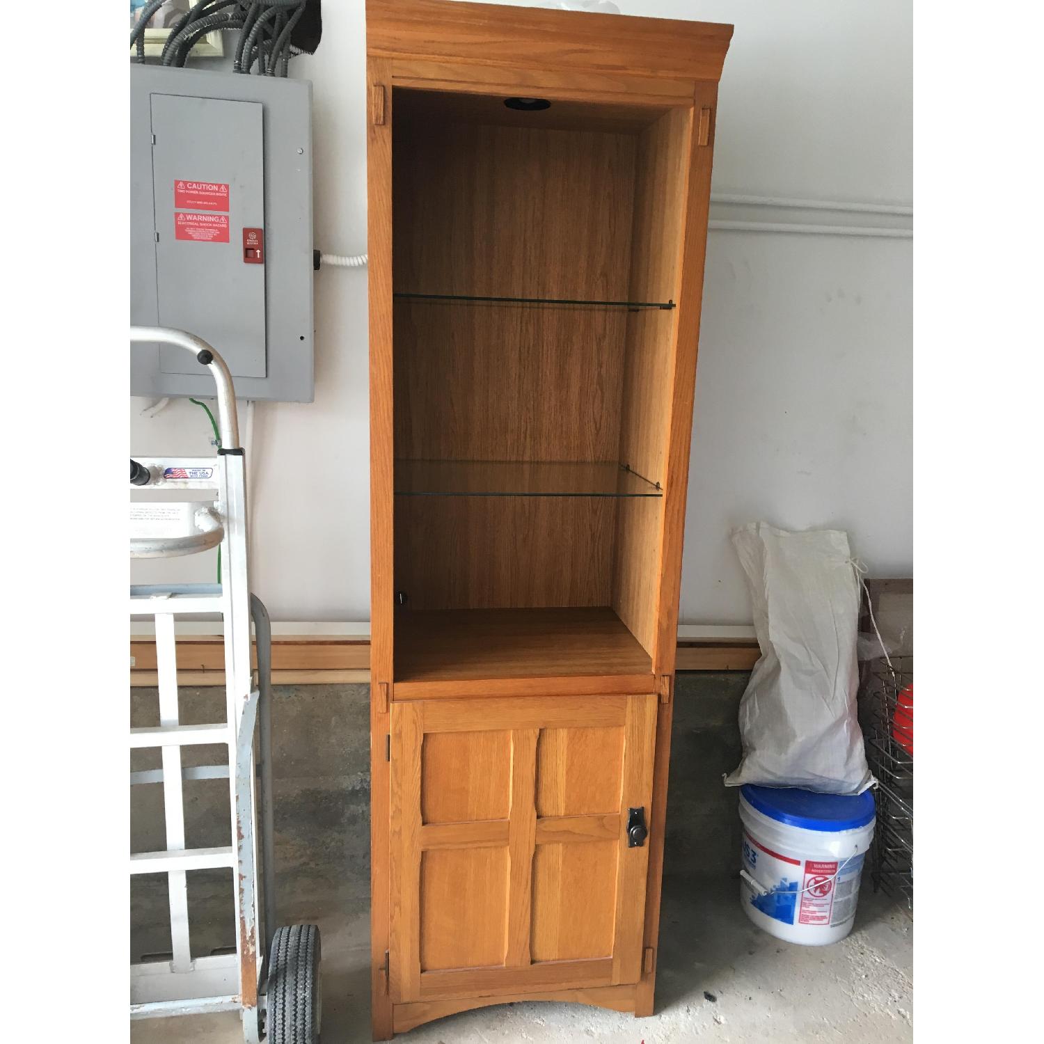 Light Oak Wall Units - image-3