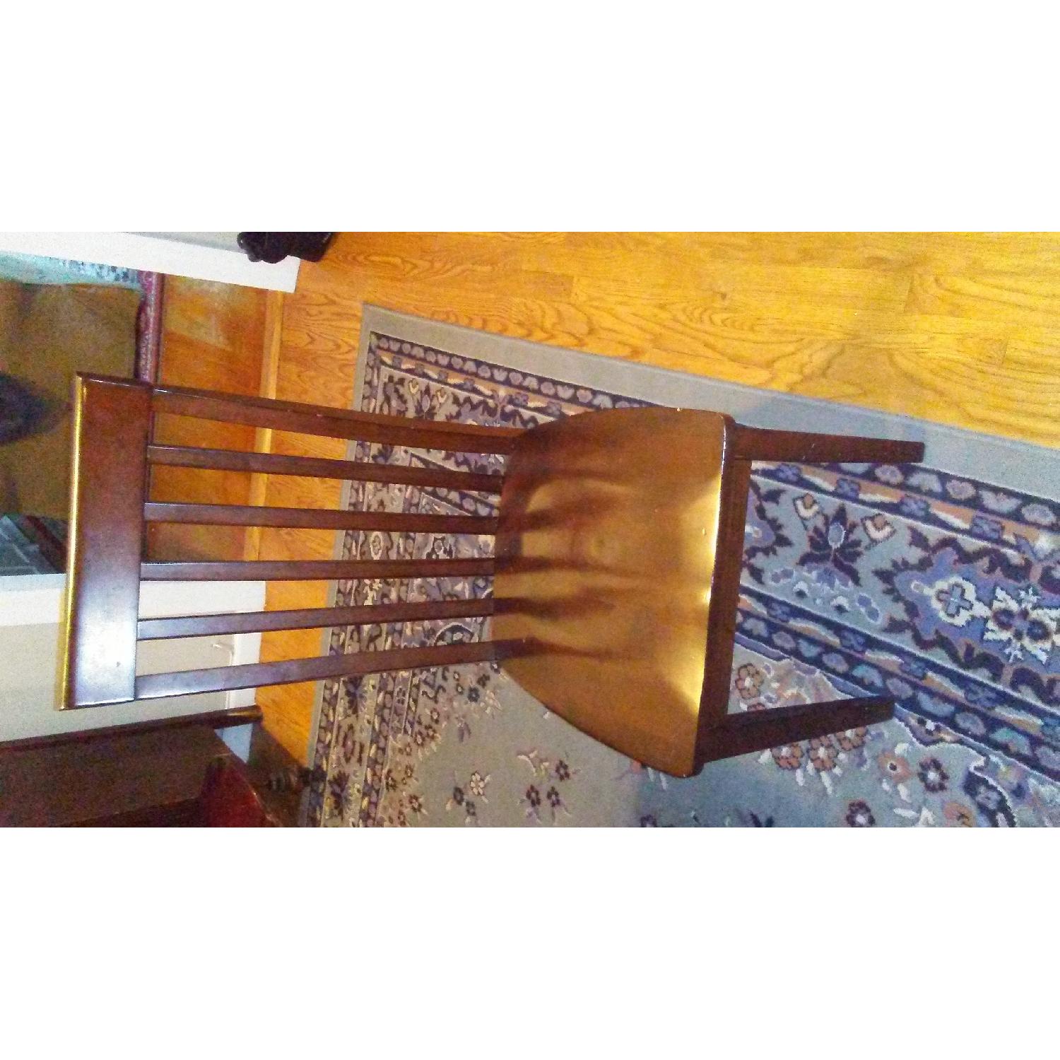 Duncan Phyfe Reproduction Drop Leaf Table w/ 2 Chairs - image-5