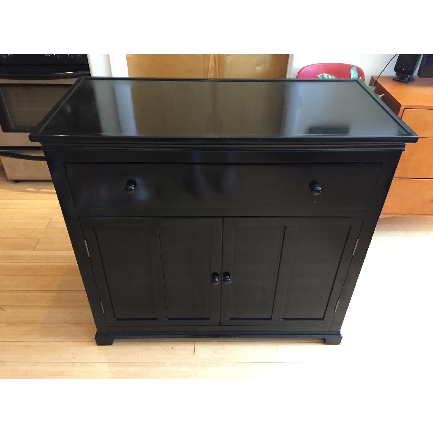 Pottery Barn Black Sideboard/Credenza - image-2