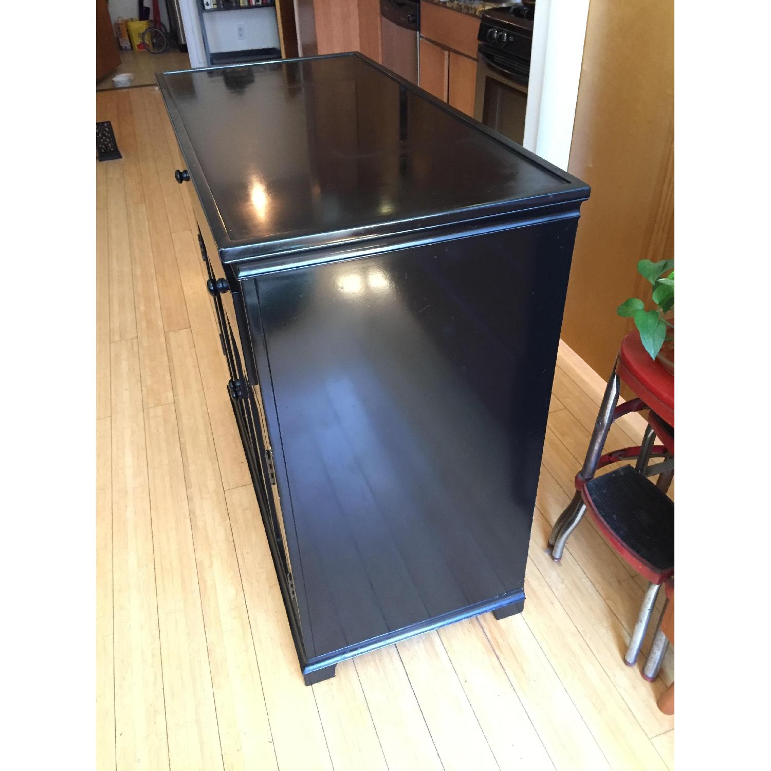 Pottery Barn Black Sideboard/Credenza - image-5