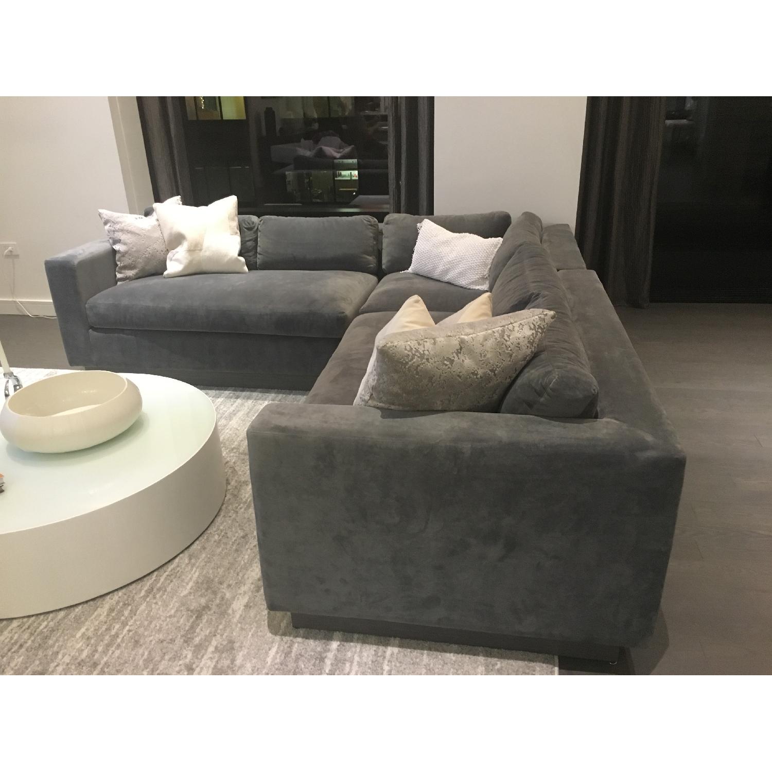 ModShop Delano Custom Grey Sectional Sofa - image-2
