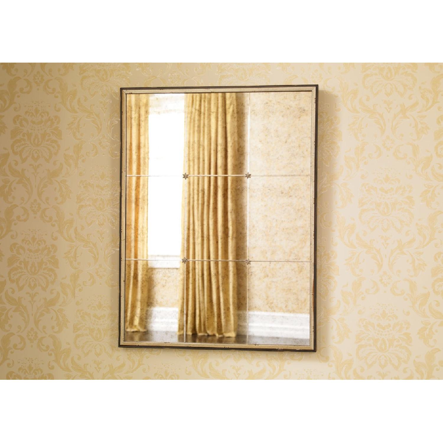 Ethan Allen Rosette Wall Mirror - image-1