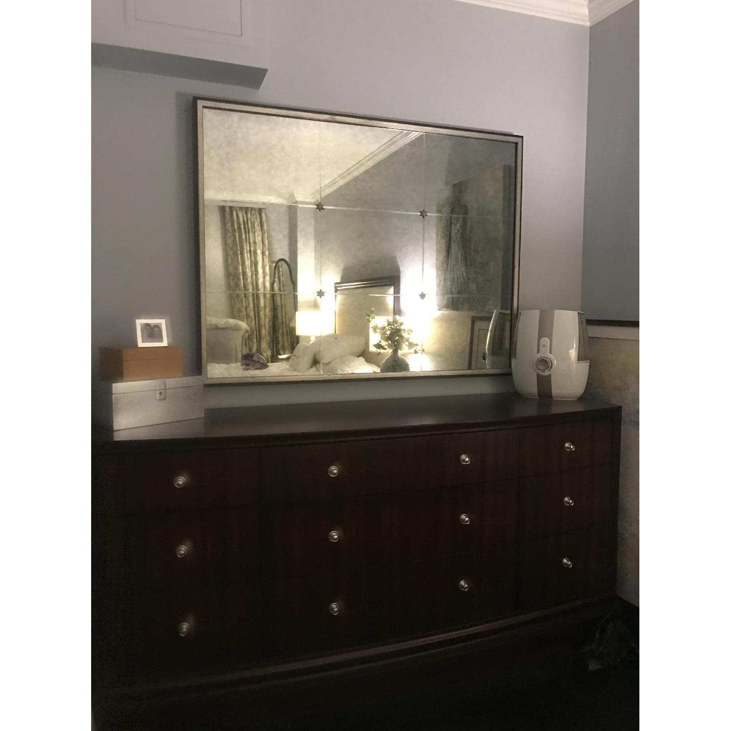 Ethan Allen Rosette Wall Mirror - image-2