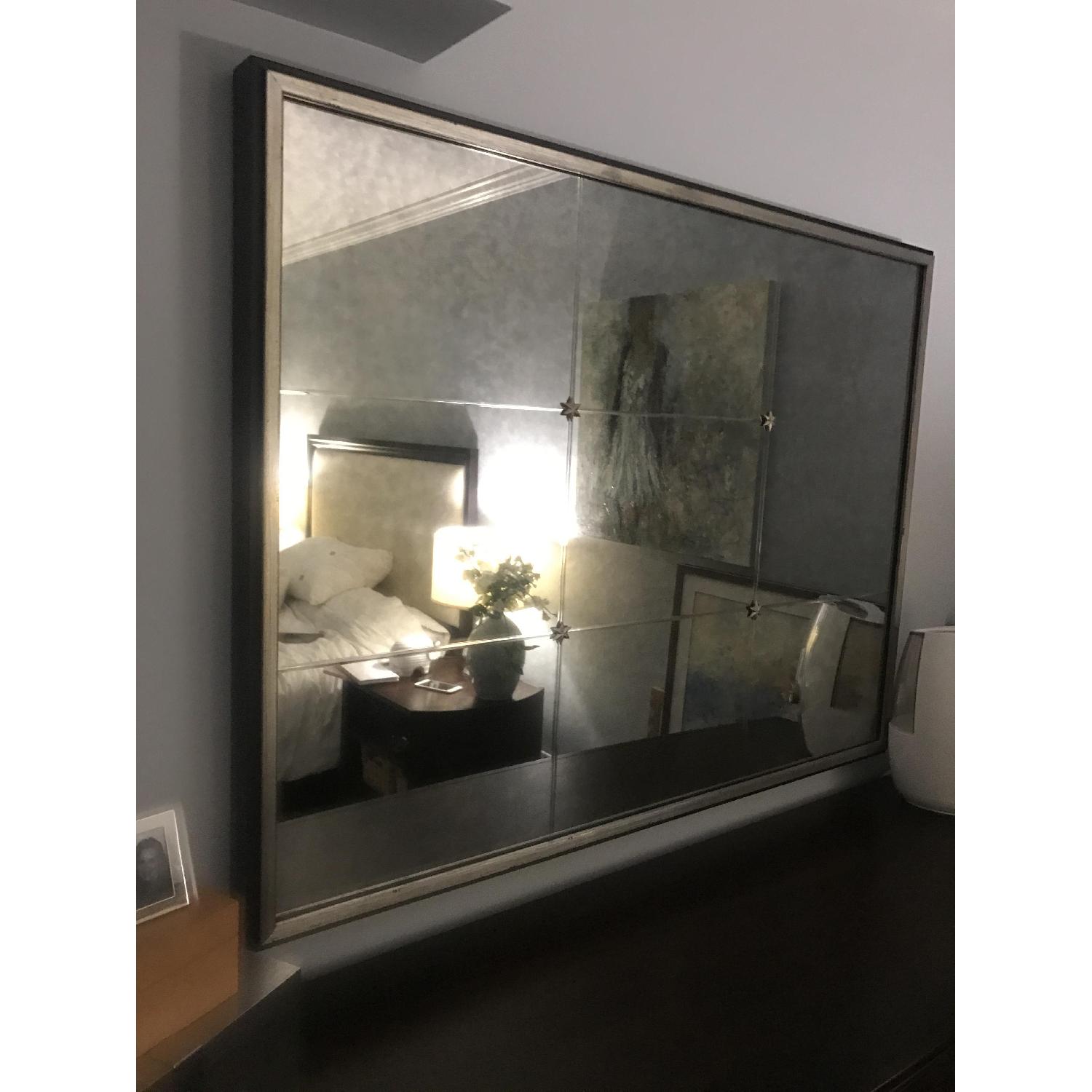 Ethan Allen Rosette Wall Mirror - image-3