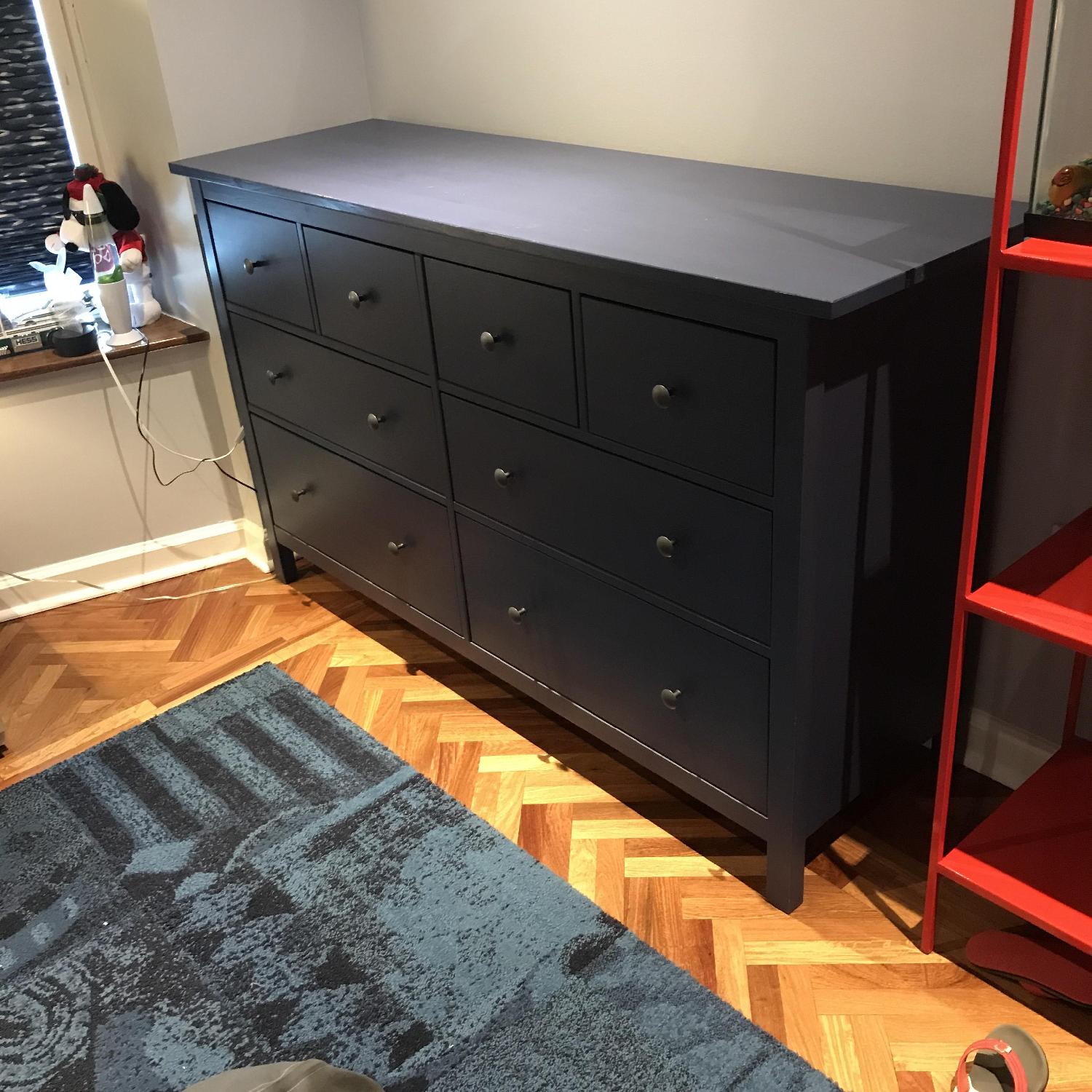 Ikea Hemnes 8 Drawer Dresser in Blue - image-2