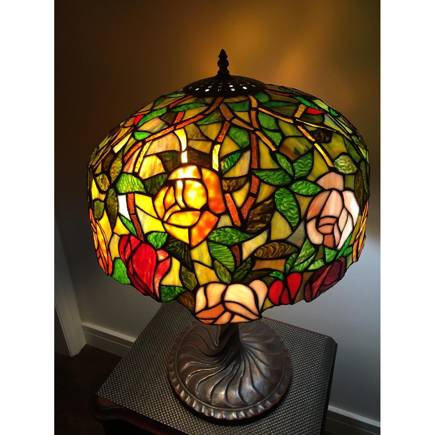 Stained Glass Table Lamp - image-6