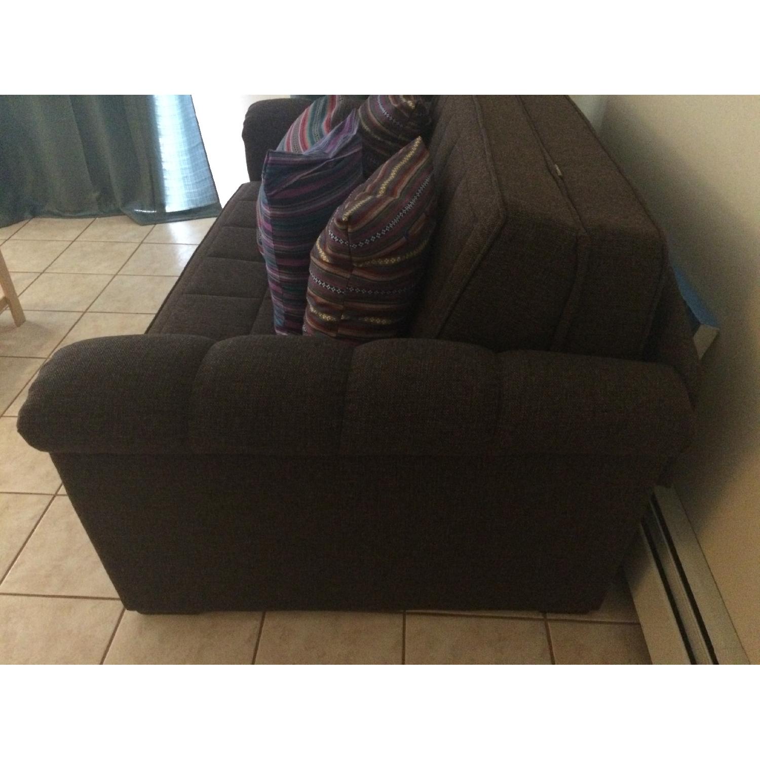 Sunset International Victoria Andre Dark Brown Full Size Sofa Bed - image-2