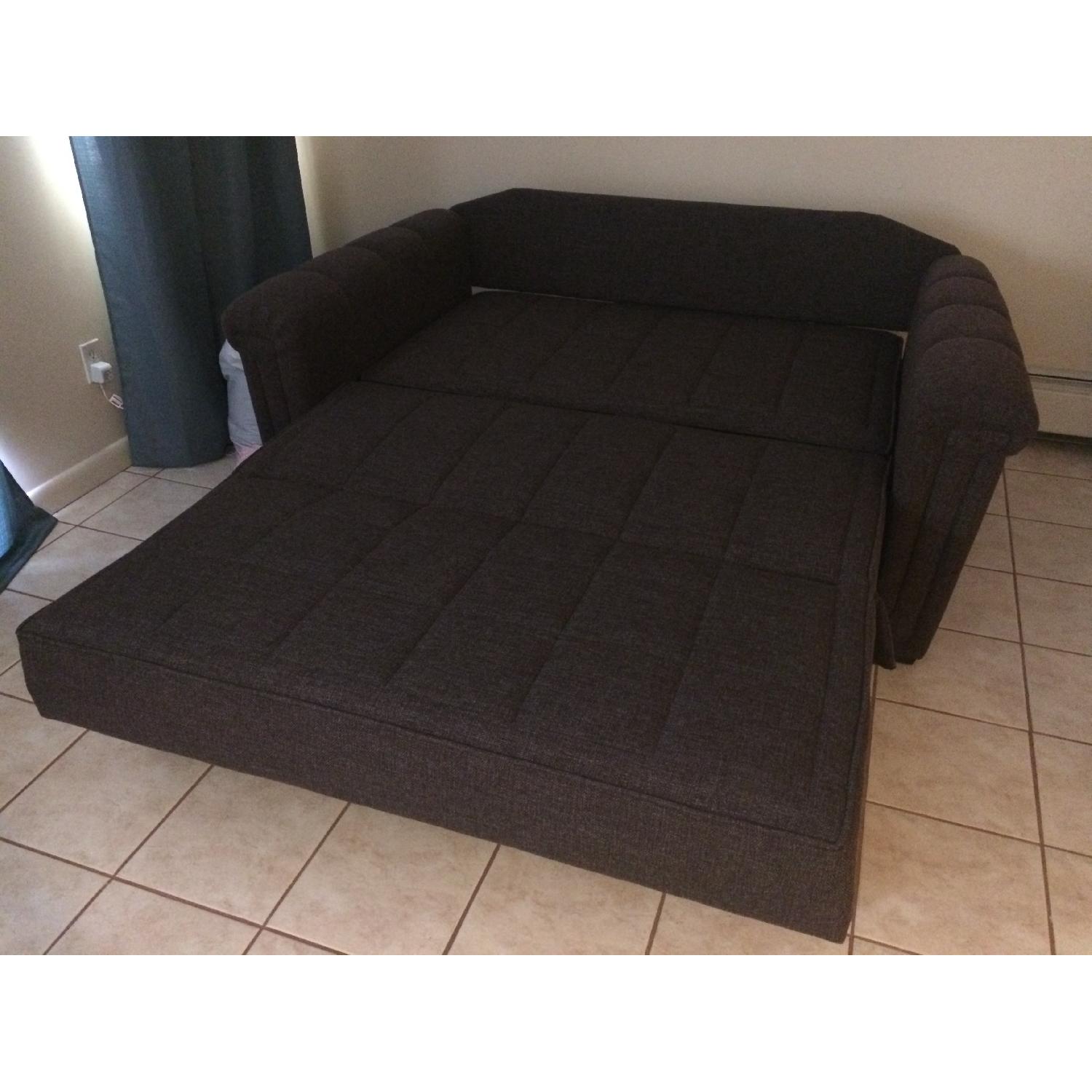 Sunset International Victoria Andre Dark Brown Full Size Sofa Bed - image-3